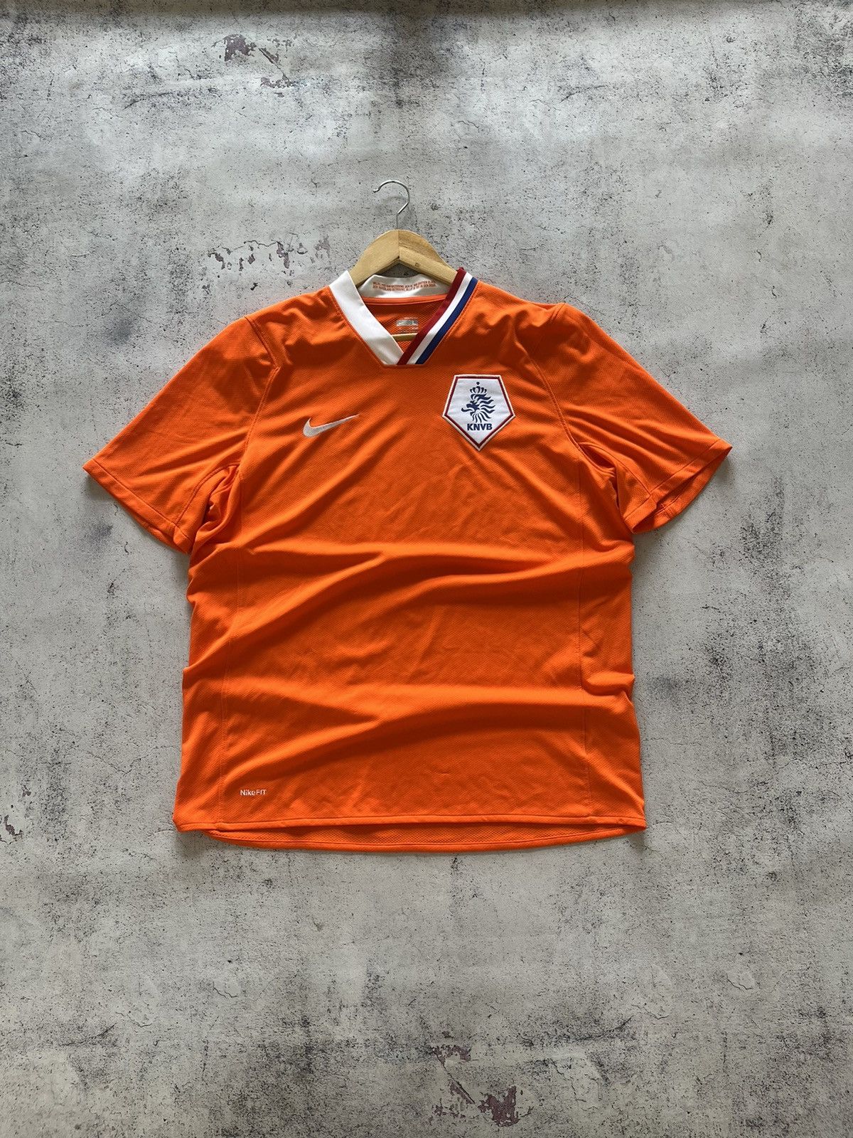 Nike NIKE NETHERLANDS 2010 2011 HOME FOOTBALL SHIRT SOCCER JERSEY Size US L / EU 52-54 / 3 - 1 Thumbnail