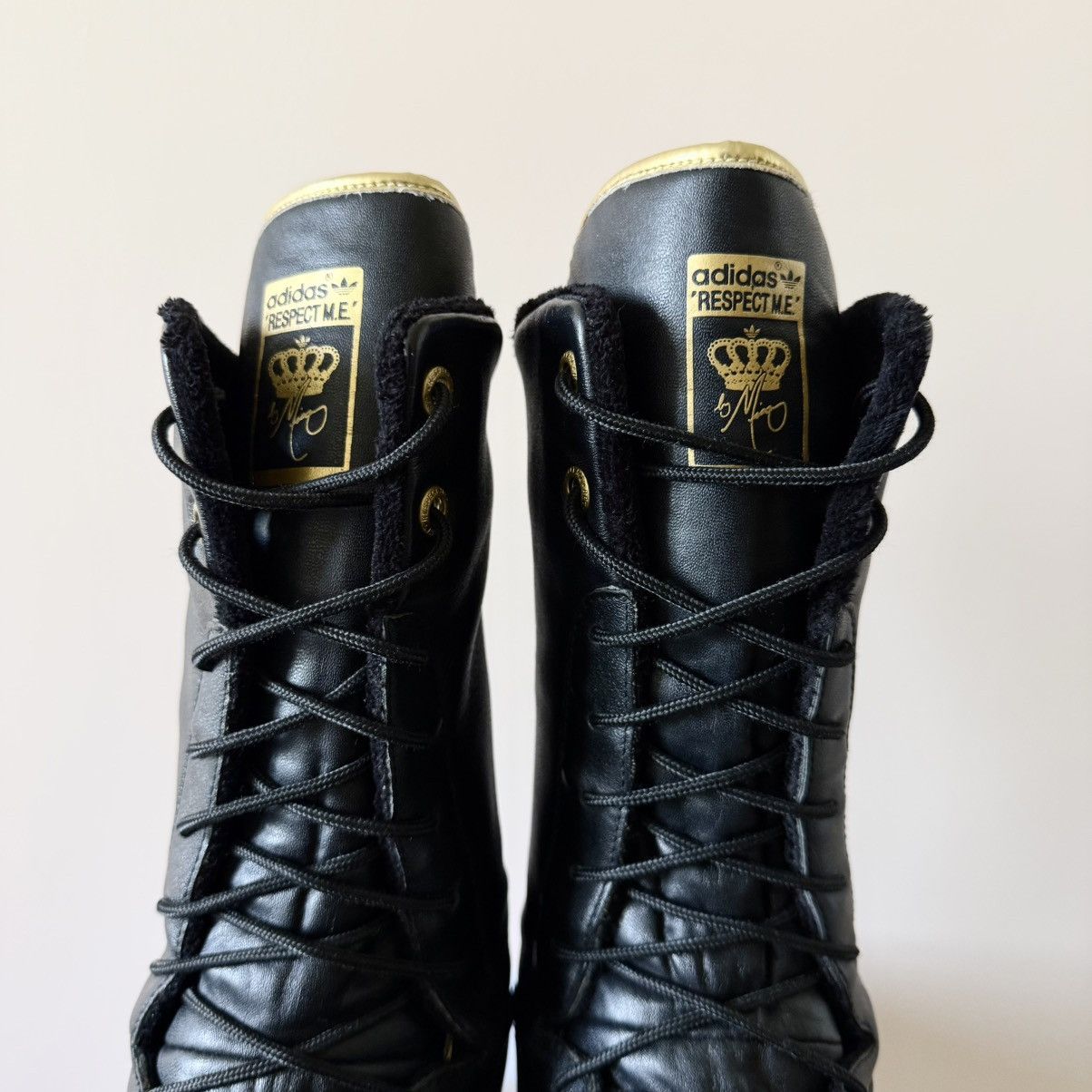Adidas Adidas Missy Elliott Fur Leather Moto Boxing Shoes Boots Y2K Size US 10.5 / IT 40.5 - 5 Thumbnail