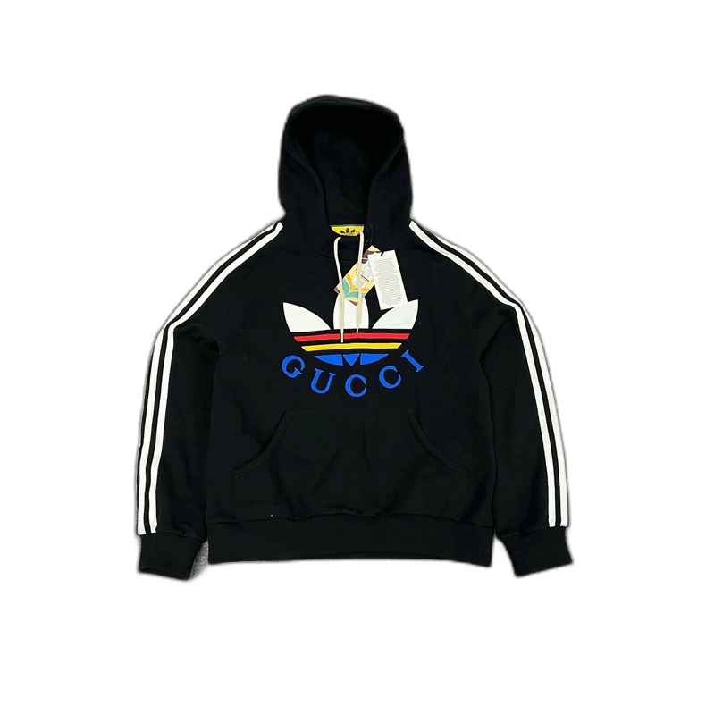 Gucci x Adidas Colorful Logo Hoodie