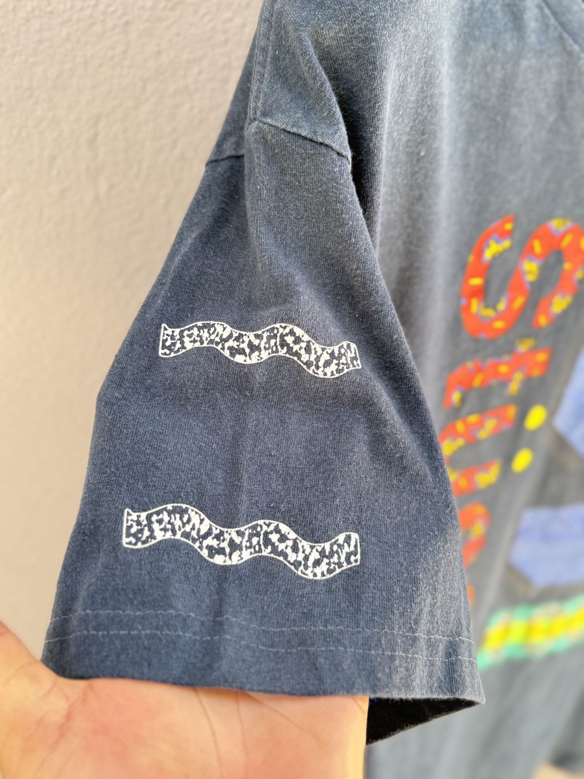 Stussy Vintage Stussy Us 80 Worldwide Streetwear Skate Faded Tee Size US L / EU 52-54 / 3 - 7 Thumbnail