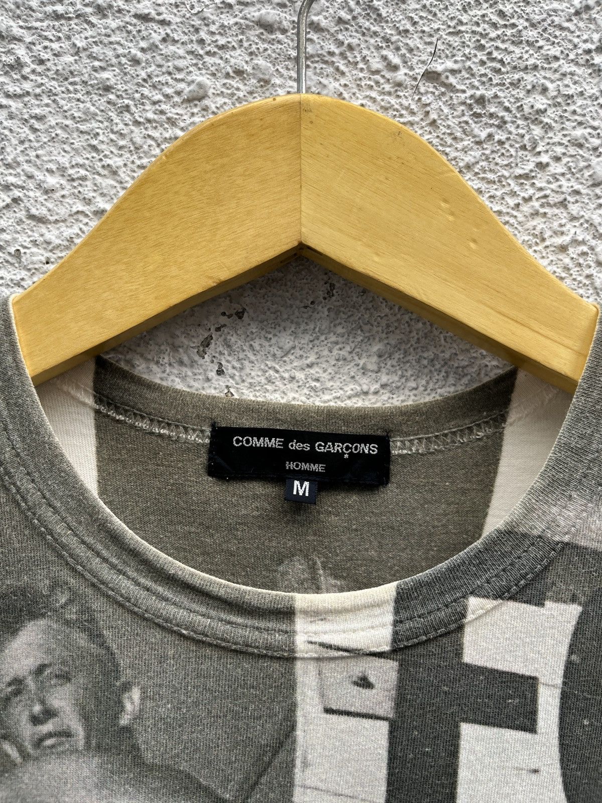 Comme des Garcons Homme AD2015 CDG Homme “Follow Me” Printed Tshirt Size US M / EU 48-50 / 2 - 5 Thumbnail