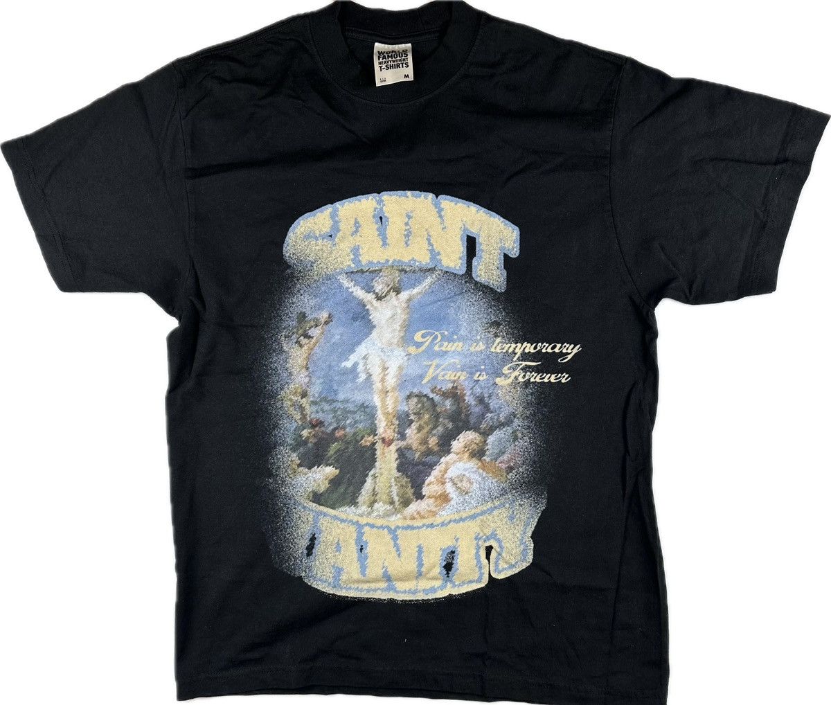 Vintage Saint Vanity Pain T-shirt Size US M / EU 48-50 / 2 - 1 Thumbnail