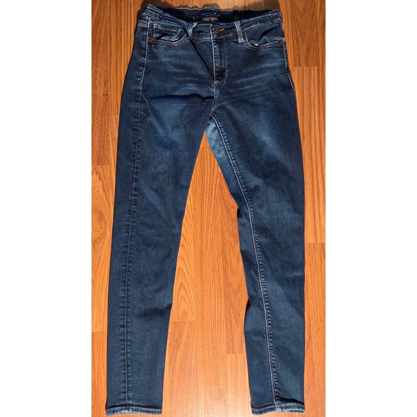 Lucky Brand Stylish Lucky Brand Navy Blue Ankle Jeans - Women's Size 6 Size 28" / US 6 / IT 42 - 3 Thumbnail