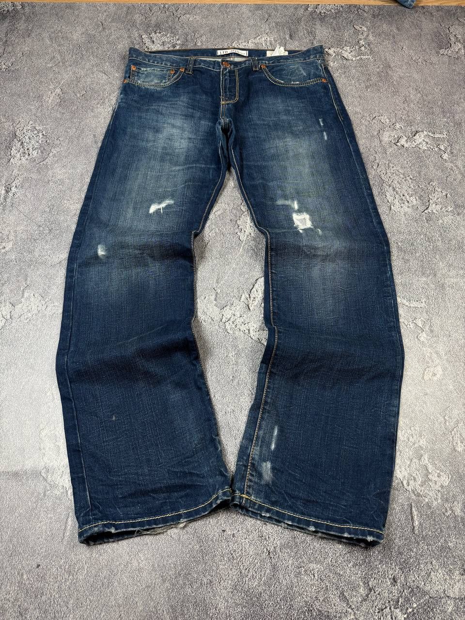 If Six Was Nine Y2K LTB If Six Was Nine Bootcut Distressed Washed Jeans Size US 36 / EU 52 - 6 Thumbnail