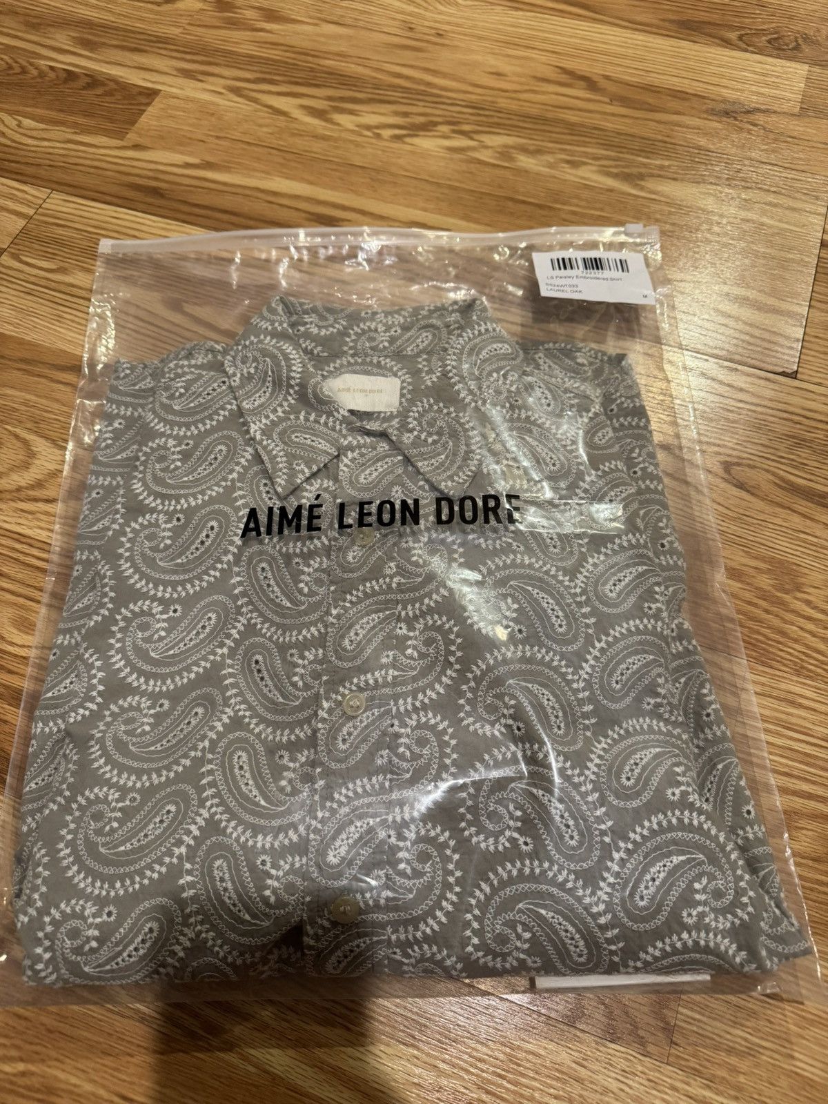 Aime Leon Dore Aime Leon Dore Paisley Shirt Size US M / EU 48-50 / 2 - 10 Thumbnail