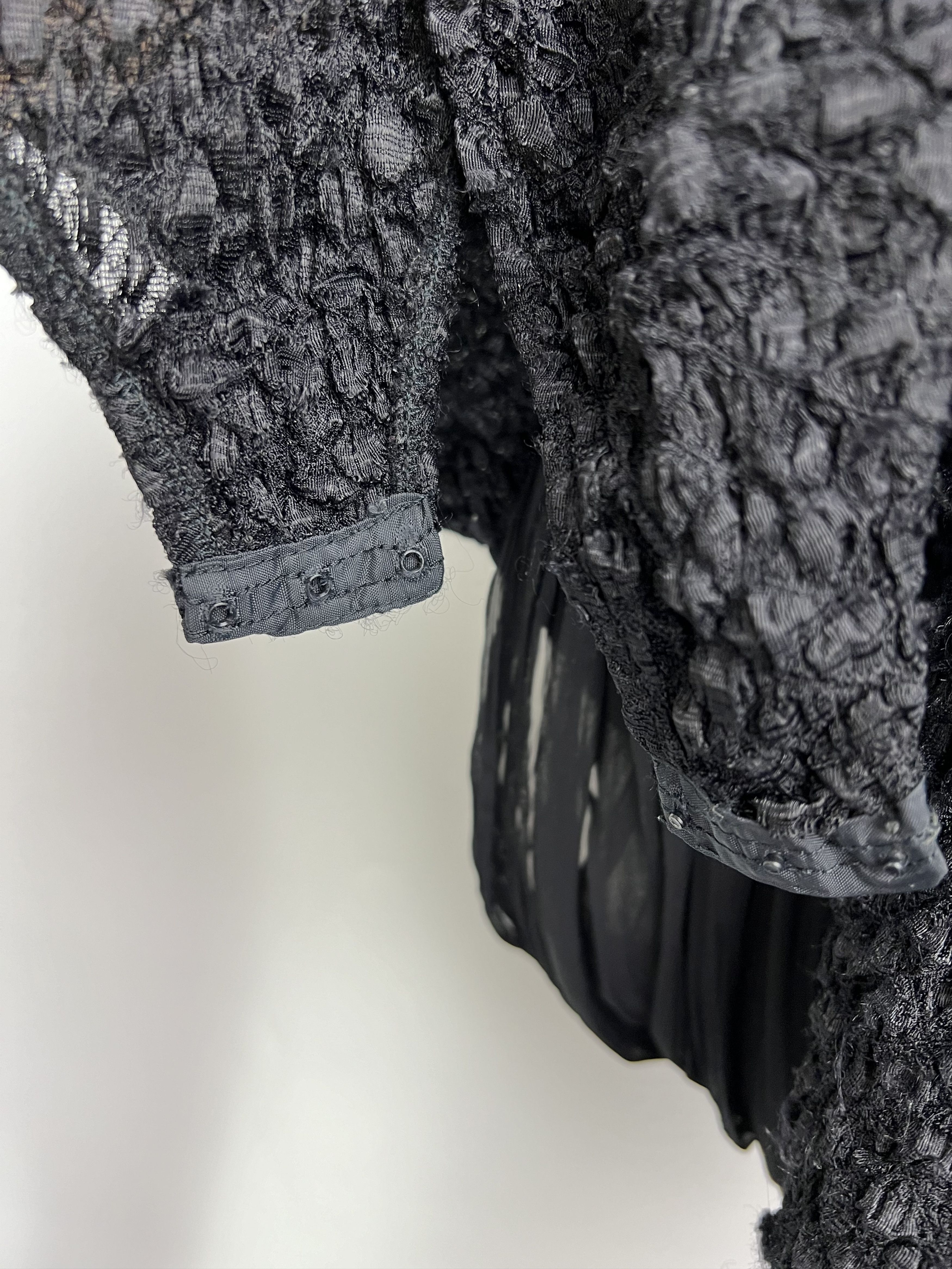 Designer × Vintage Rare Vintage Georges Barhel Black Bodysuit Size 1 XS/S Size S / US 4 / IT 40 - 10 Thumbnail