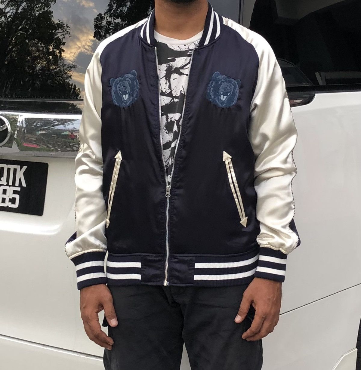Japanese Brand Japanese Brand Coen Daily Clothing Sukajan Bomber Jacket Size US L / EU 52-54 / 3 - 7 Thumbnail