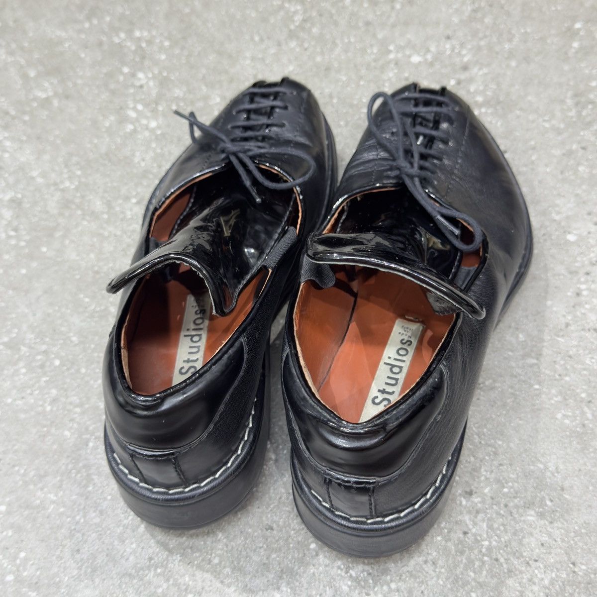 Acne Studios Acne Studios Front Lace Up Leather Shoes Size US 6 / IT 36 - 2 Thumbnail