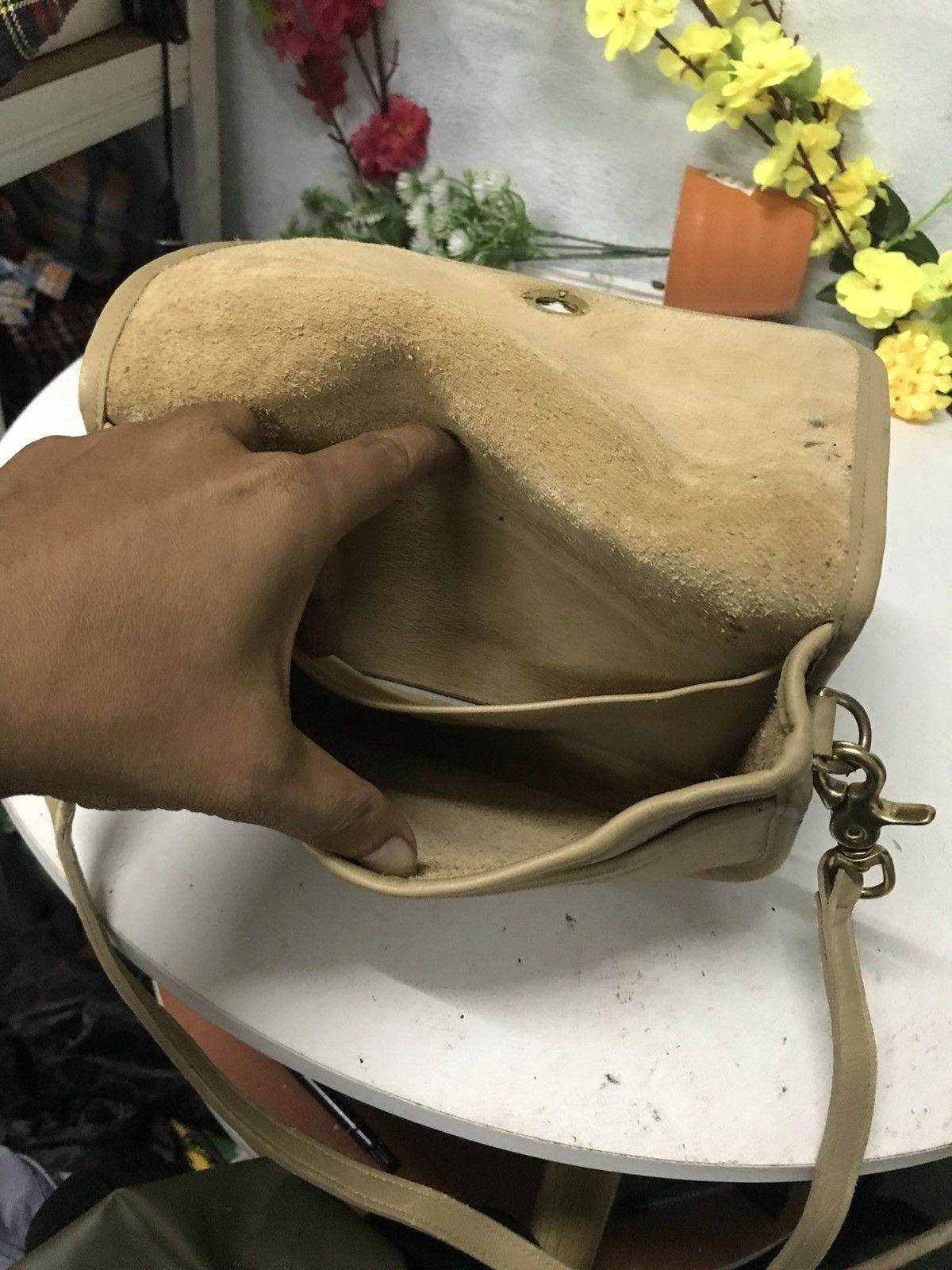Coach Vintage Leather Coach Shoulder Size ONE SIZE - 10 Thumbnail