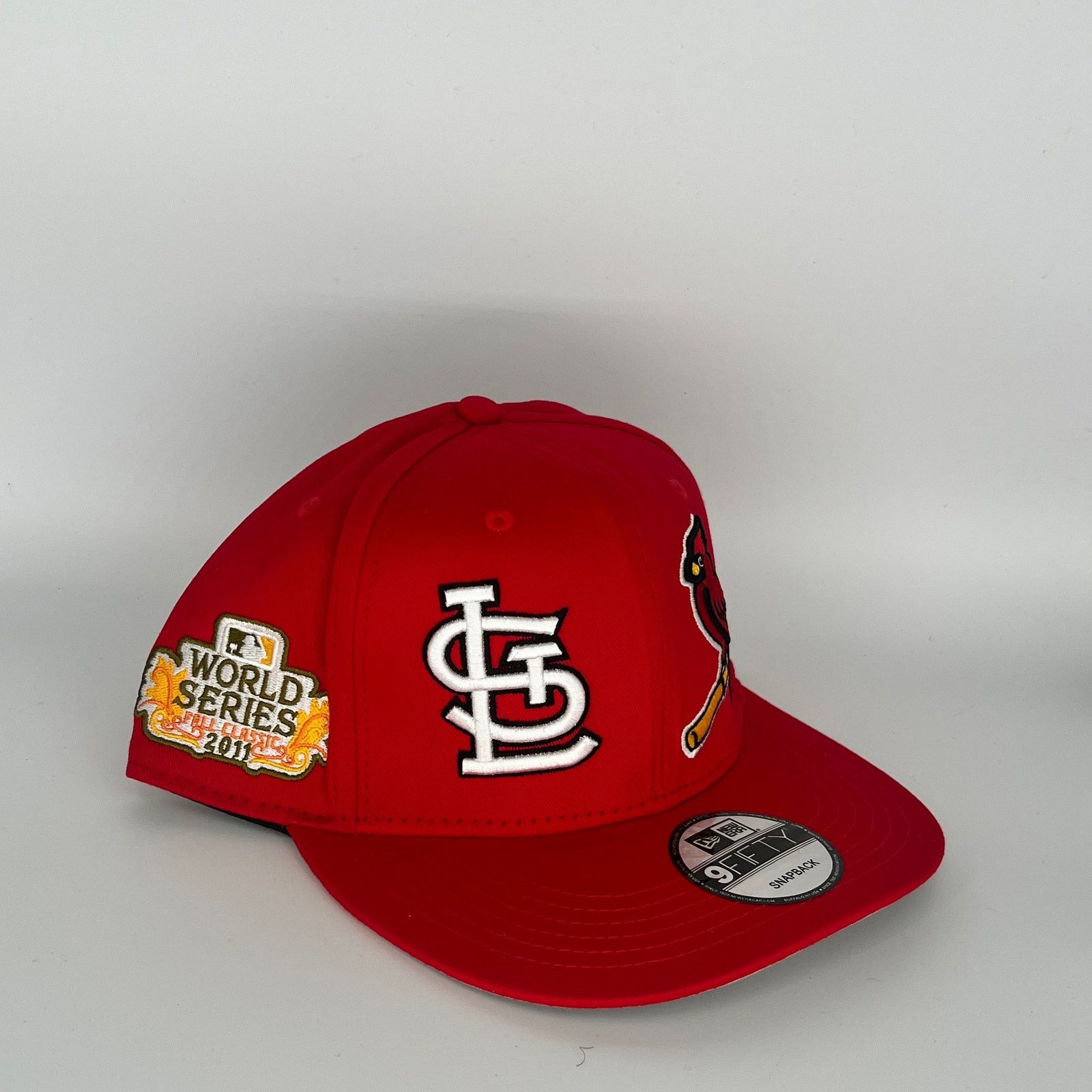 New Era Red St. Louis Cardinals 2011 World Series 100th Anniversary Size ONE SIZE - 1 Thumbnail