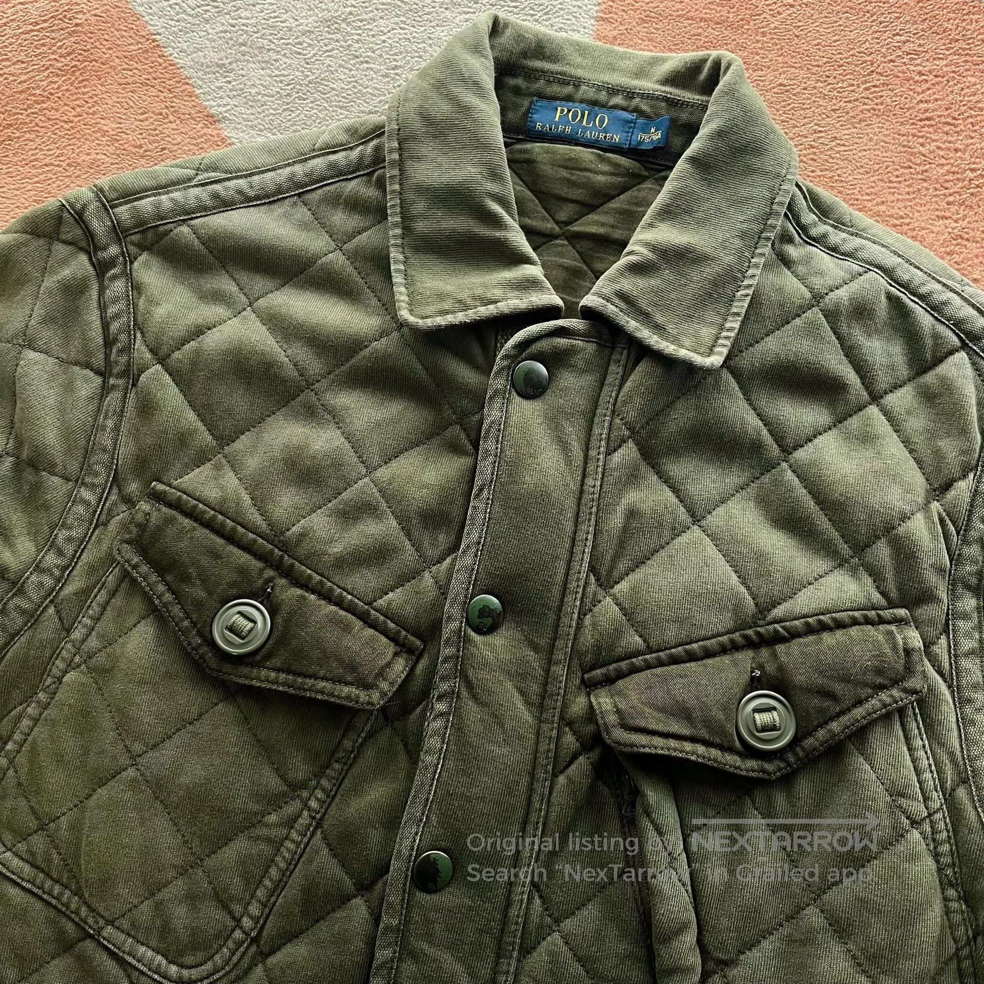 Polo Ralph Lauren Ralph Lauren Quilted Military Jacket. Size US M / EU 48-50 / 2 - 4 Thumbnail