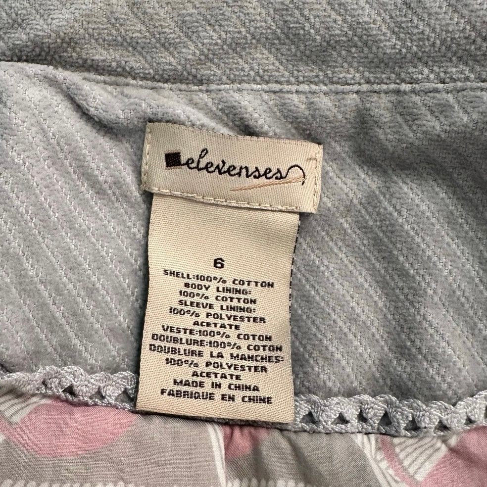 Other elevenses gray corduroy button up coat Size M / US 6-8 / IT 42-44 - 4 Thumbnail