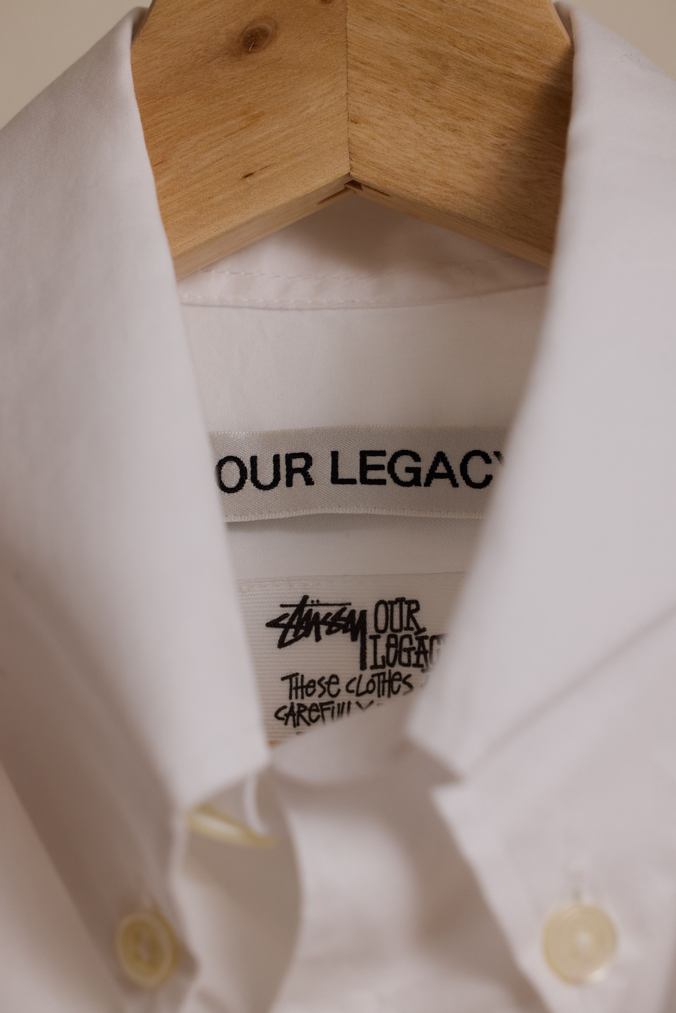 Our Legacy × Stussy Our Legacy Workshop x Stussy Borrowed Short-Sleeve Shirt Size US XS / EU 42 / 0 - 4 Thumbnail