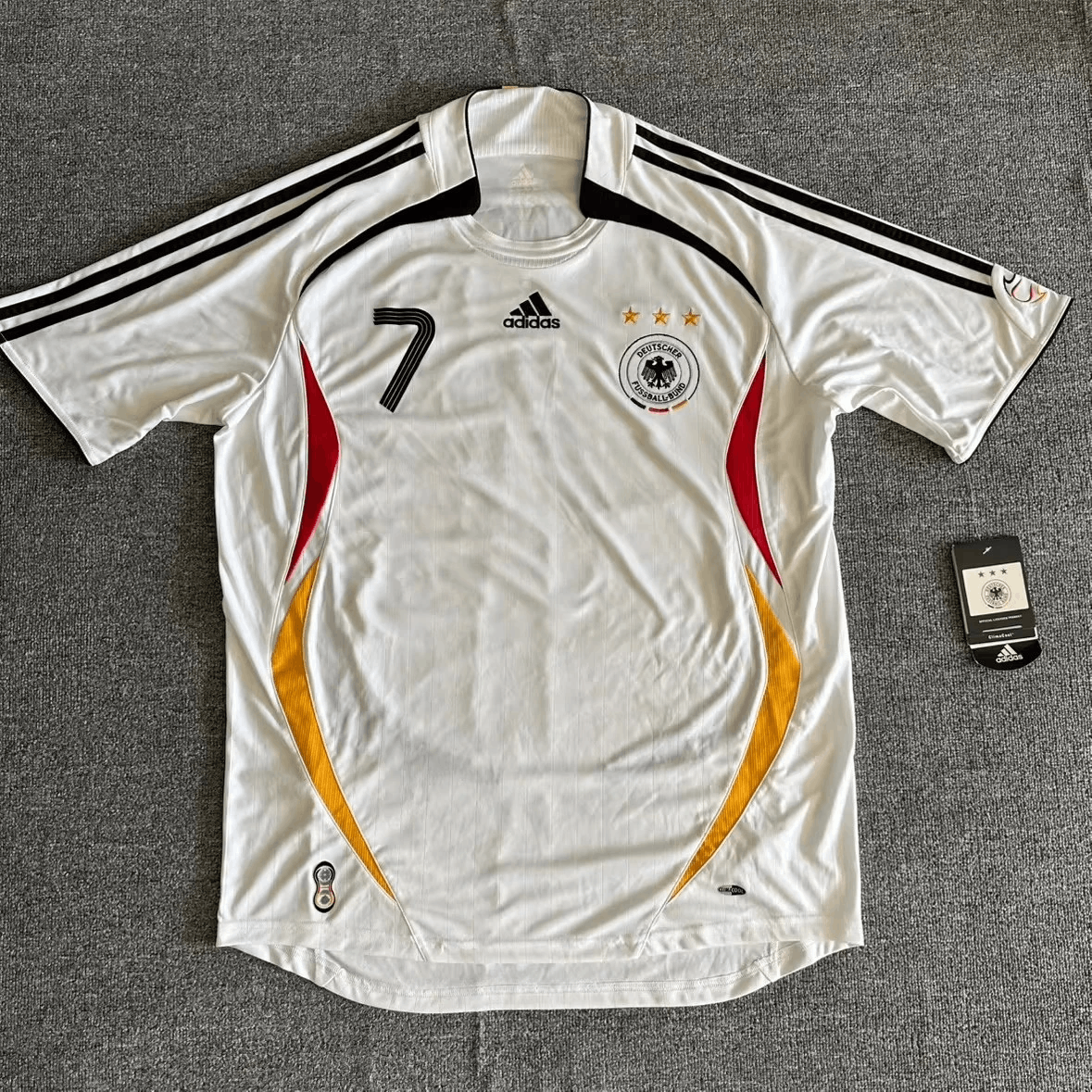 Other 2006 Germany #7 Schweinsteiger Jersey Size US XL / EU 56 / 4 - 1 Thumbnail