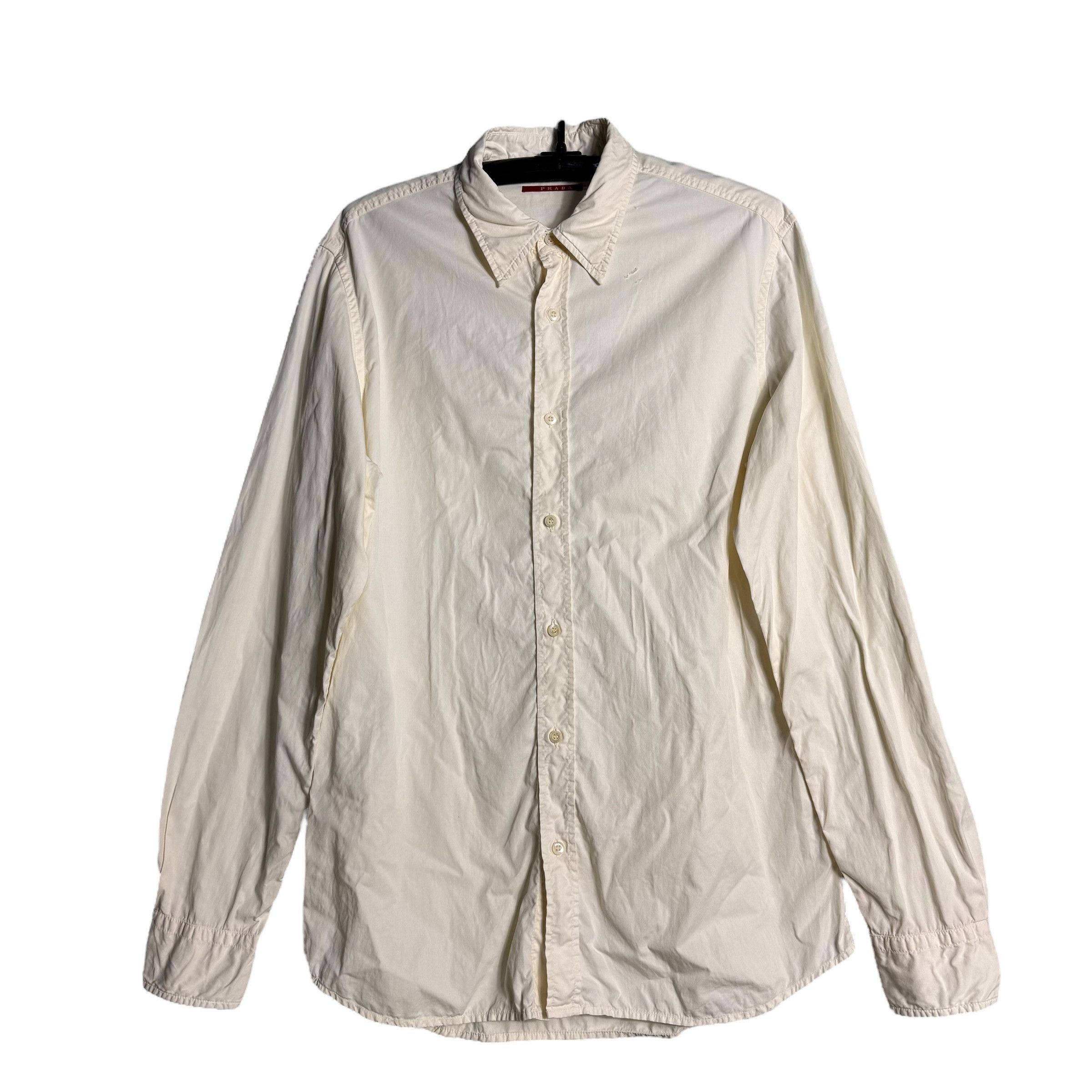 🔥RARE🔥Prada Luxury L/Sleeve Button Up Shirt