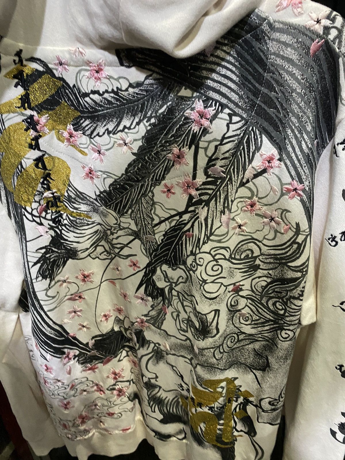 Dragonfly Japanese Dragon Graphic Hoodie Size US L / EU 52-54 / 3 - 9 Thumbnail