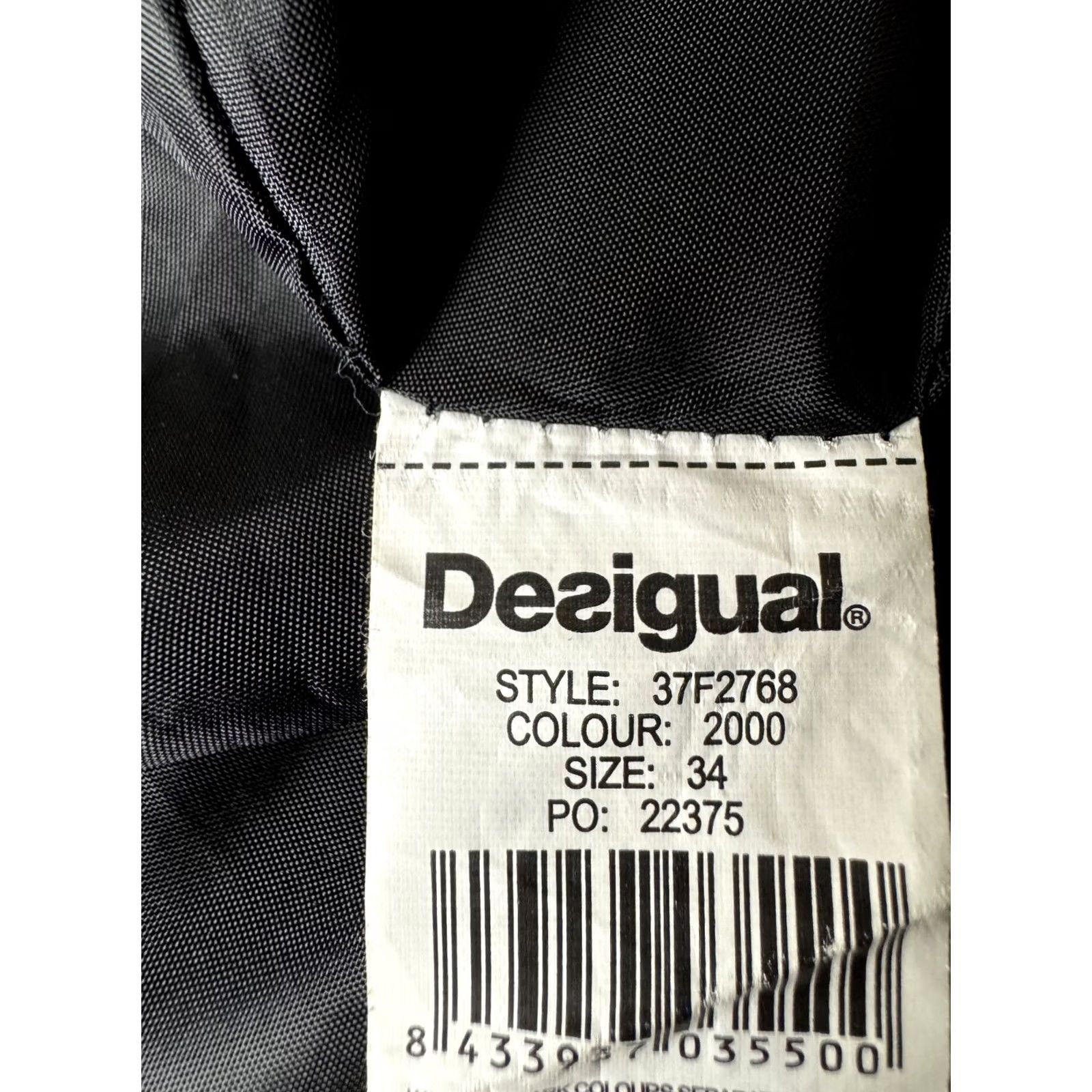 Desigual Desigual Skirt womens Size 34 Black Size 24" / US 00 / IT 34 - 6 Thumbnail