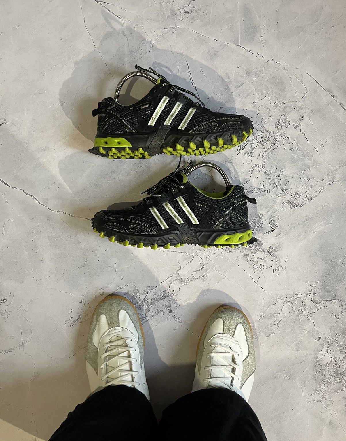 Adidas Adidas Gore Tex Shoes Neon Black Size US 9 / EU 42 - 2 Thumbnail