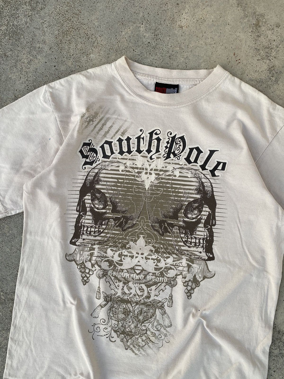Affliction 2000s Southpole All Over Print Cyber Grunge Gothic Tees Size US M / EU 48-50 / 2 - 2 Thumbnail