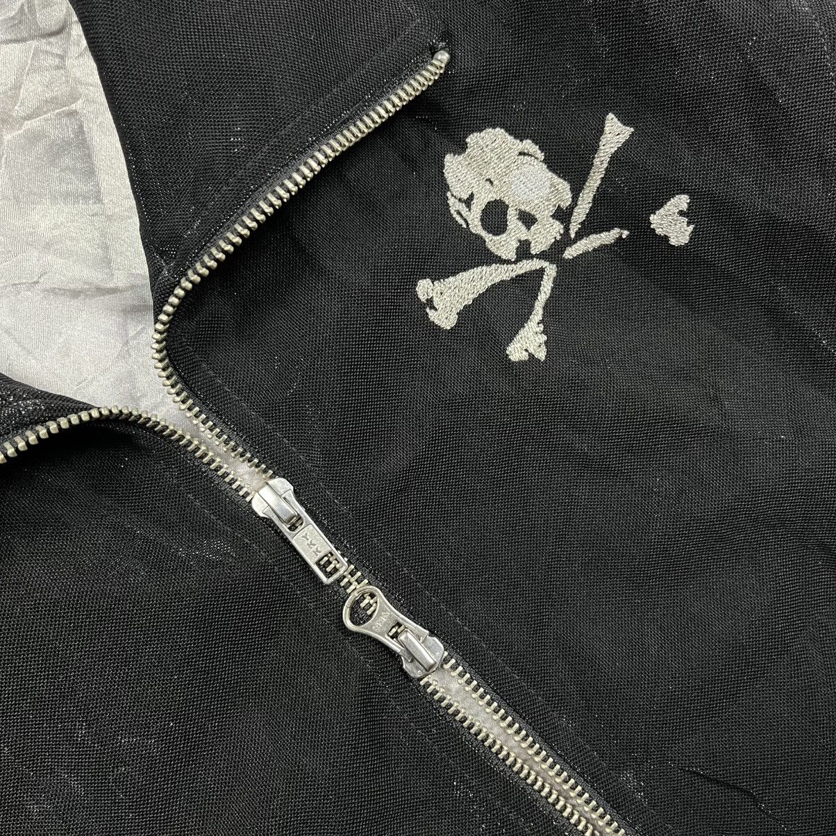 Le Grande Bleu (L.G.B.) Slow hard jam embroidery skull shimmer track jacket vkei Size US M / EU 48-50 / 2 - 8 Thumbnail