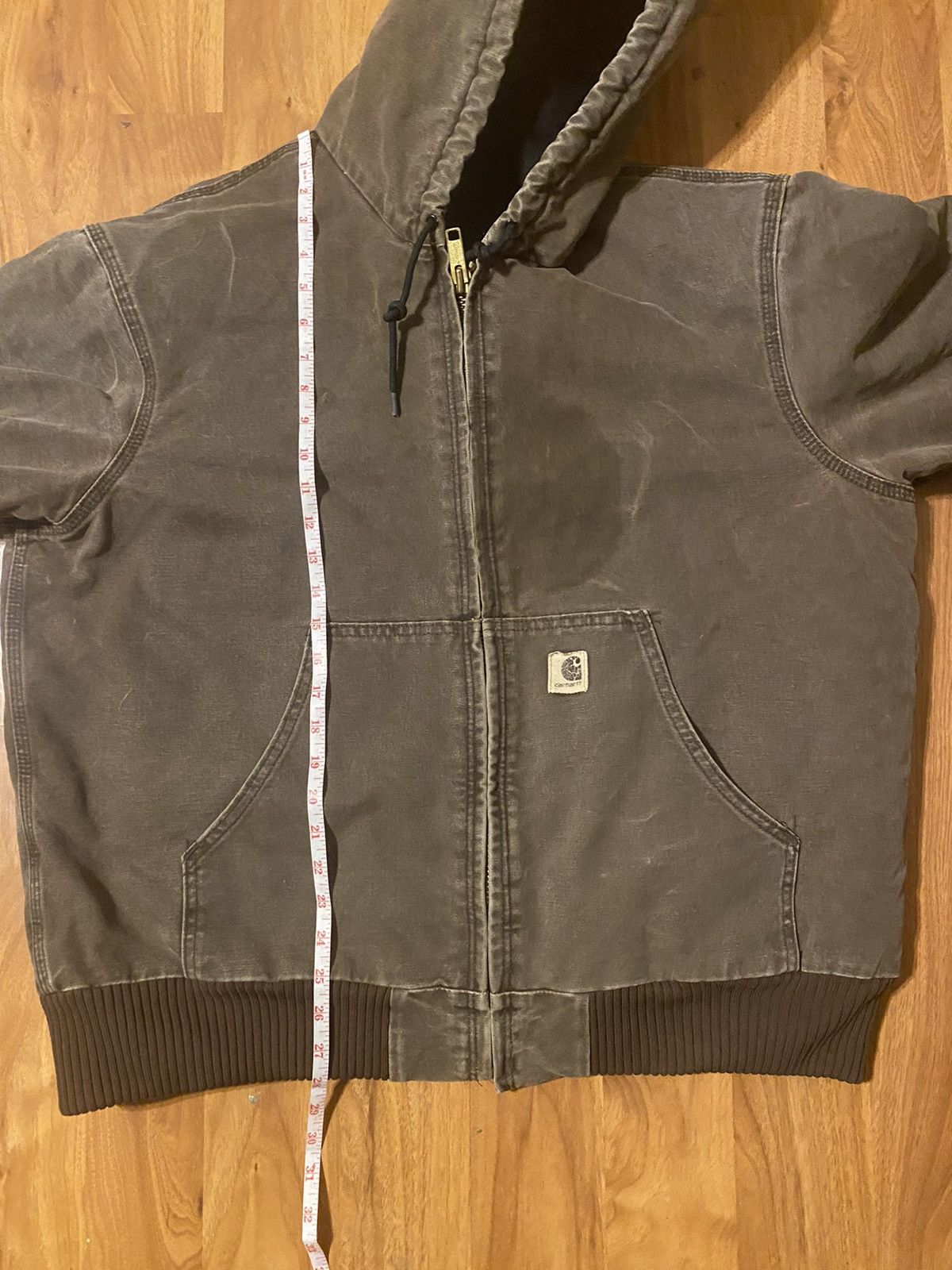 Carhartt Travis Scott Carhartt Jacket chocolate brown large Size US L / EU 52-54 / 3 - 6 Thumbnail