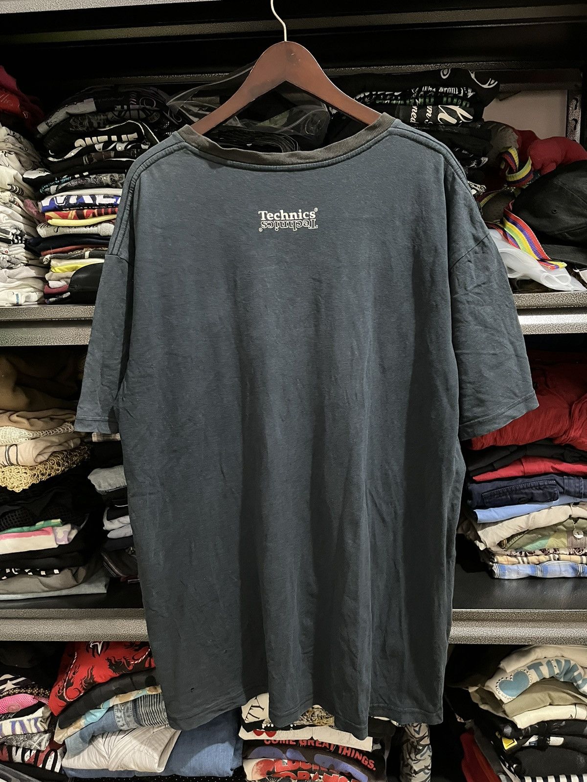 Rap Tees × Vintage Vintage technics aphex twins Size US XL / EU 56 / 4 - 2 Thumbnail