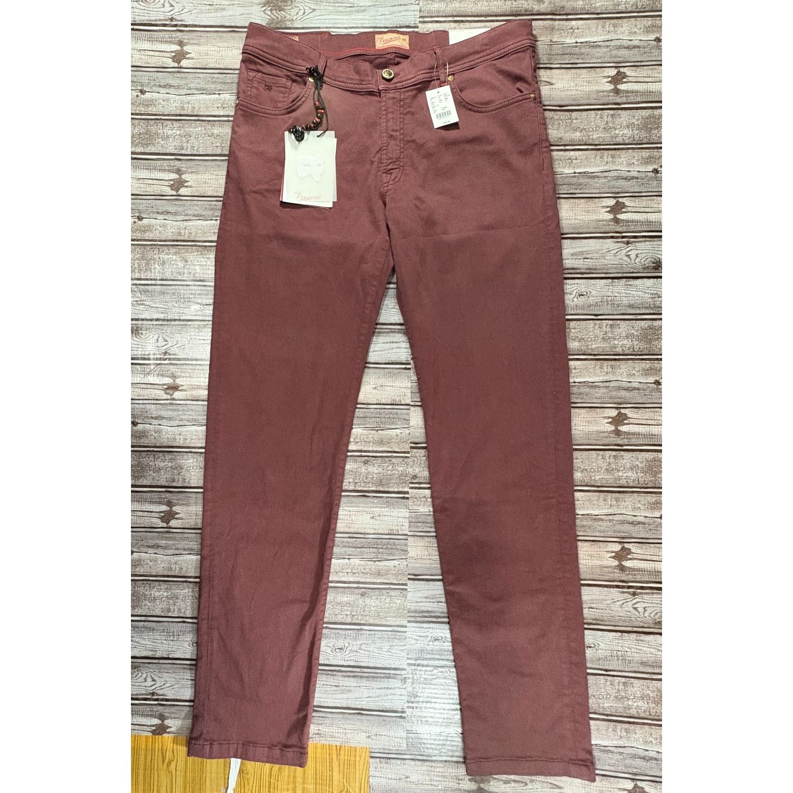 Marco Pescarolo Marco Pescarolo Napoli Nerano M18 5-Pocket Chino Pants sz EU Size US 35 - 1 Thumbnail