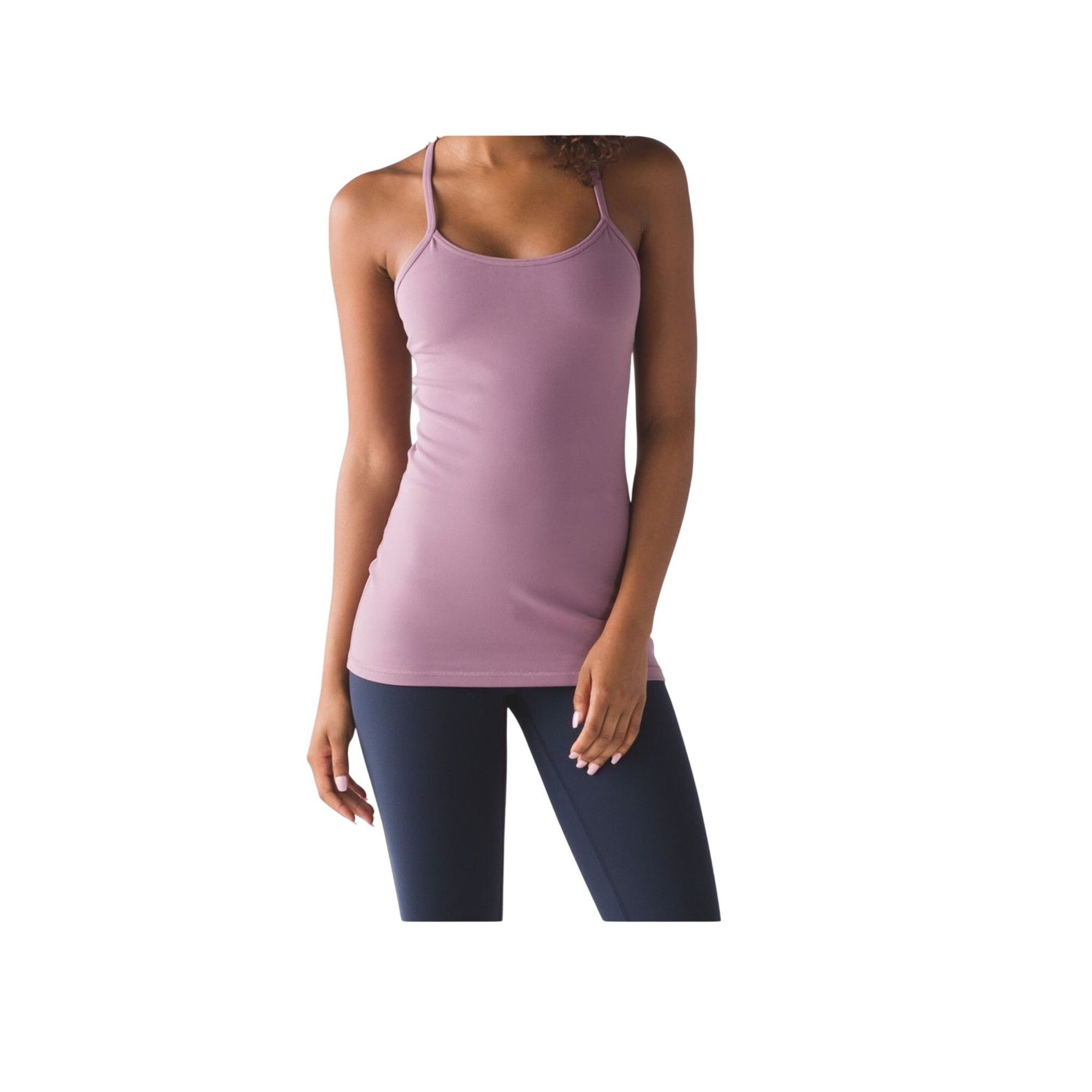 Lululemon Lululemon Power Pose Racerback Tank Top Shirt Cherry Blossom Size M / US 6-8 / IT 42-44 - 1 Thumbnail