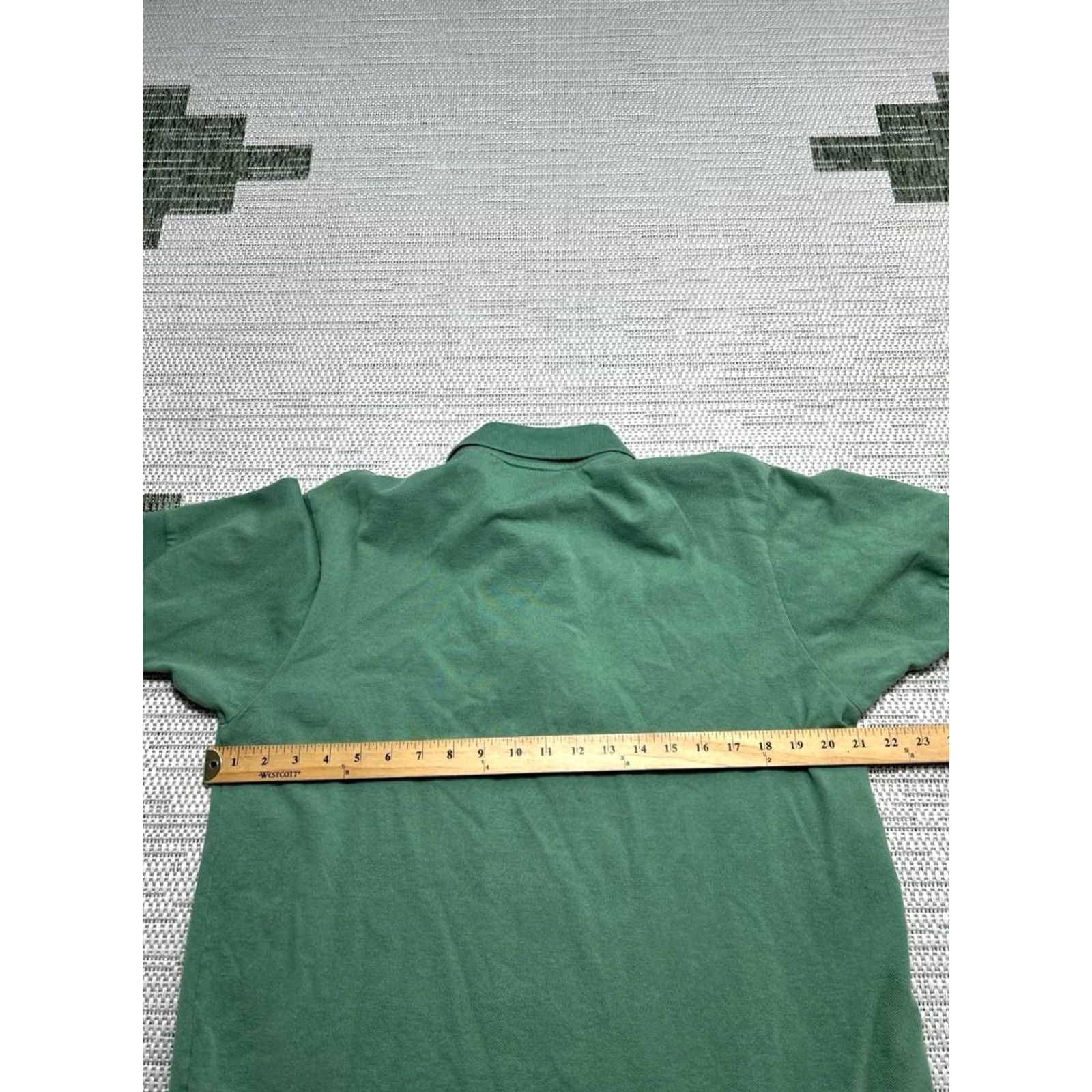 Lacoste Lacoste Polo Shirt Mens Large Green Cotton Knit Golf Size US L / EU 52-54 / 3 - 6 Thumbnail