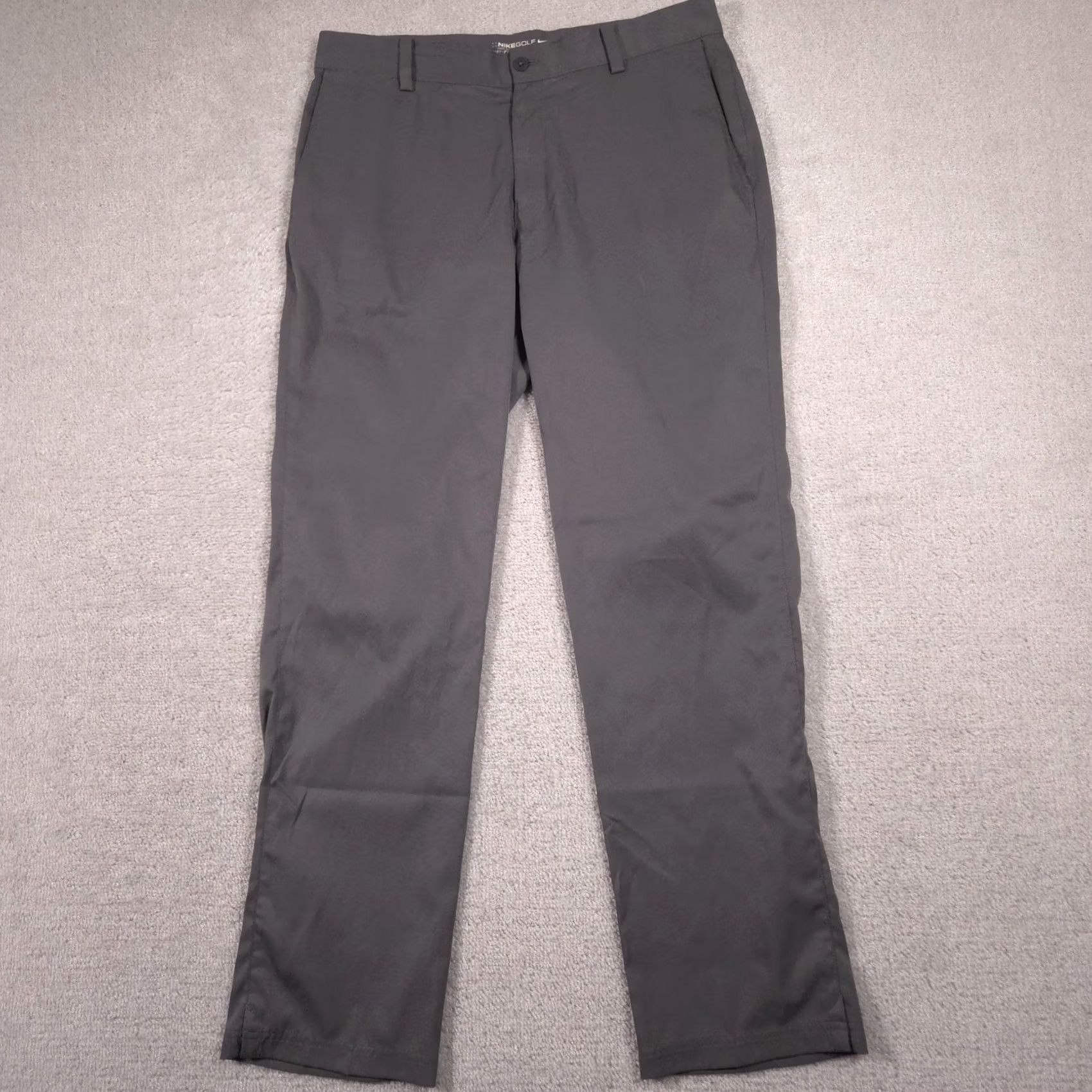 Nike Nike Golf Pants Mens 32 Gray Dri-FIT Twill Stretch Moisture Wicking Performance Pants Size US 32 / EU 48 - 2 Thumbnail