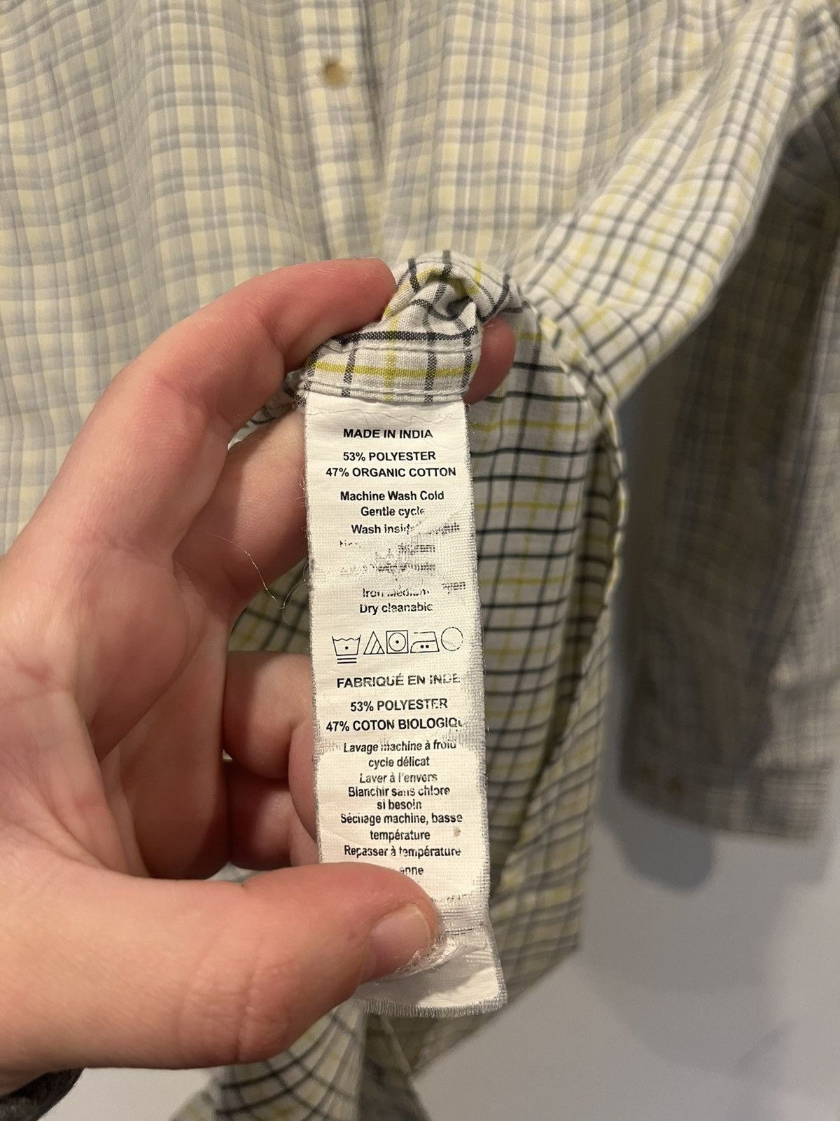Prana Prana Men’s Long Sleeve Shirt Button Down Organic Cotton Size US L / EU 52-54 / 3 - 4 Thumbnail