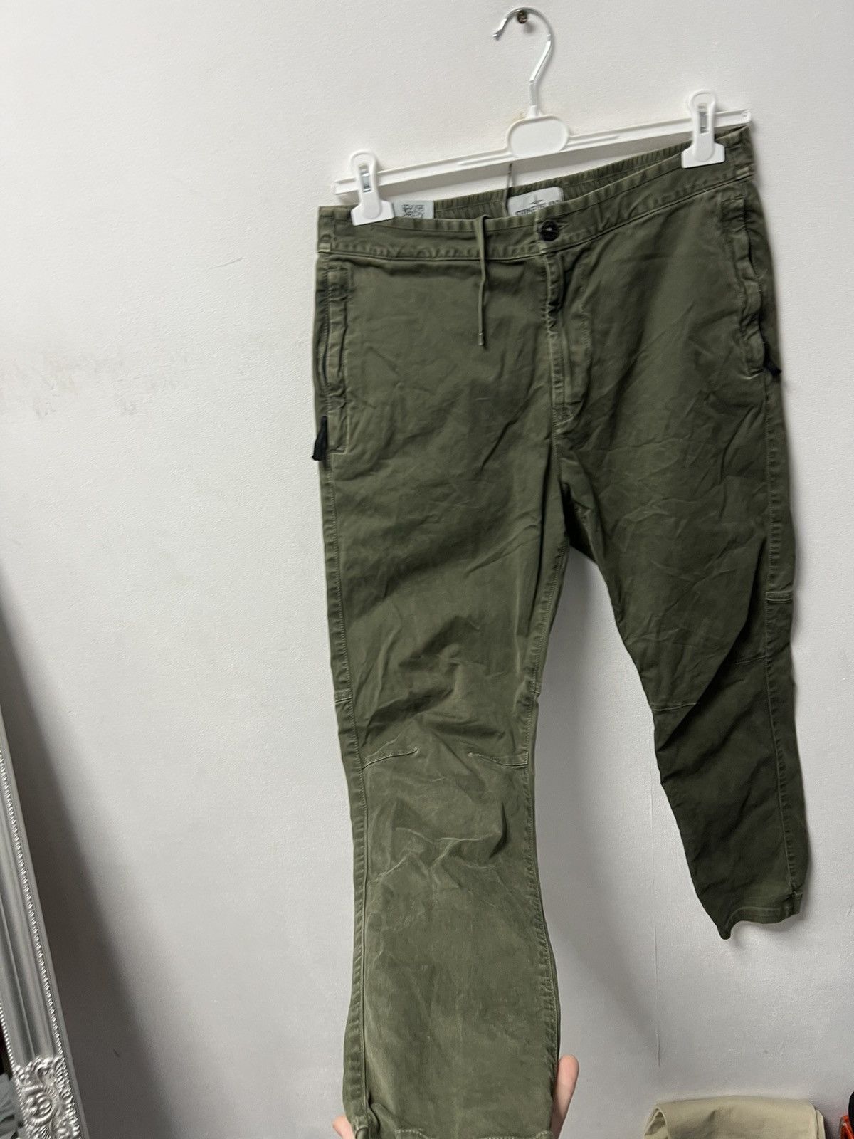 Stone Island RARE Stone Island Cargo Pants Patch Program Vintage Joggers Size US 32 / EU 48 - 11 Thumbnail