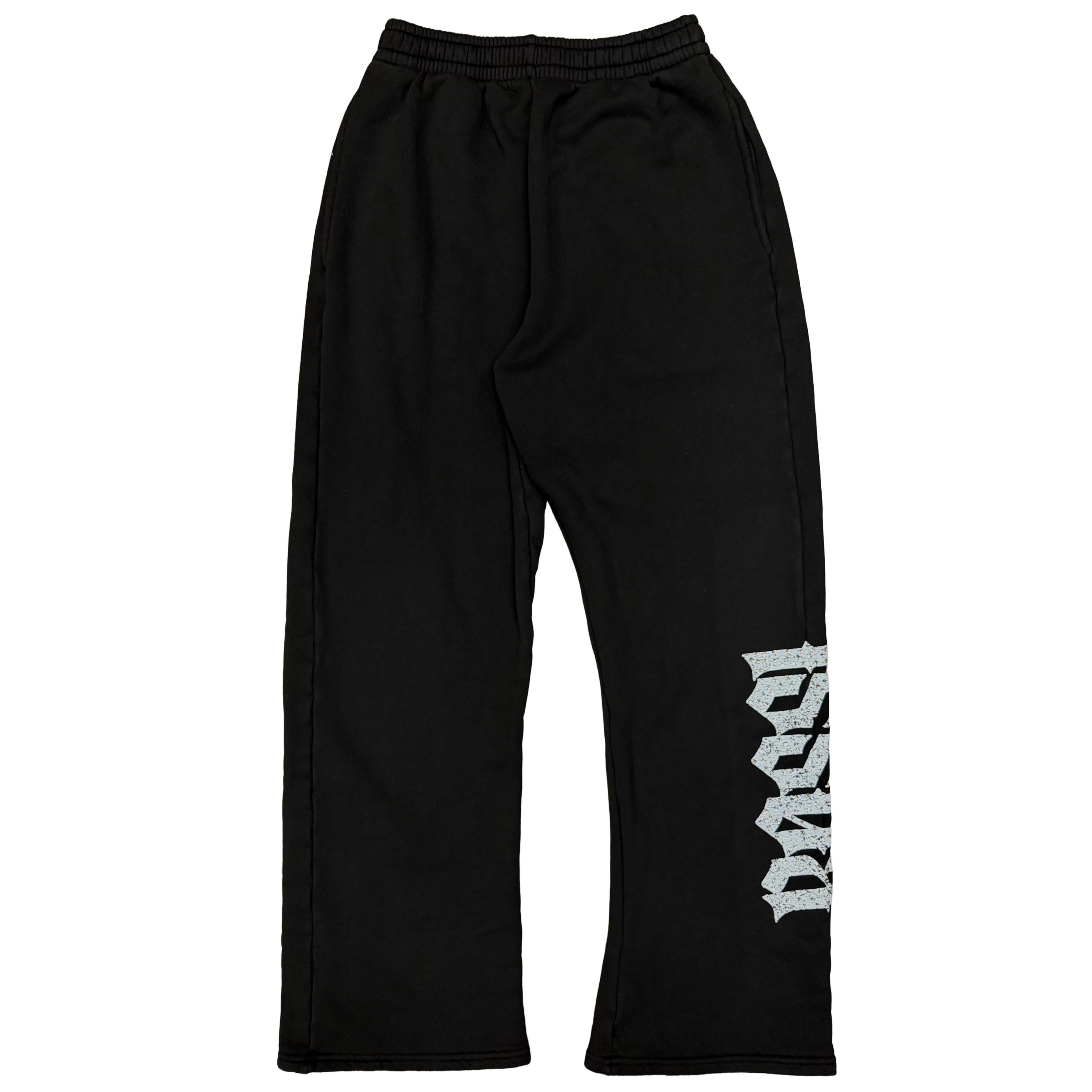 Bossi Sportswear Bossi Rhinestone Logo Sweatpants Black/White Size US 32 / EU 48 - 1 Preview