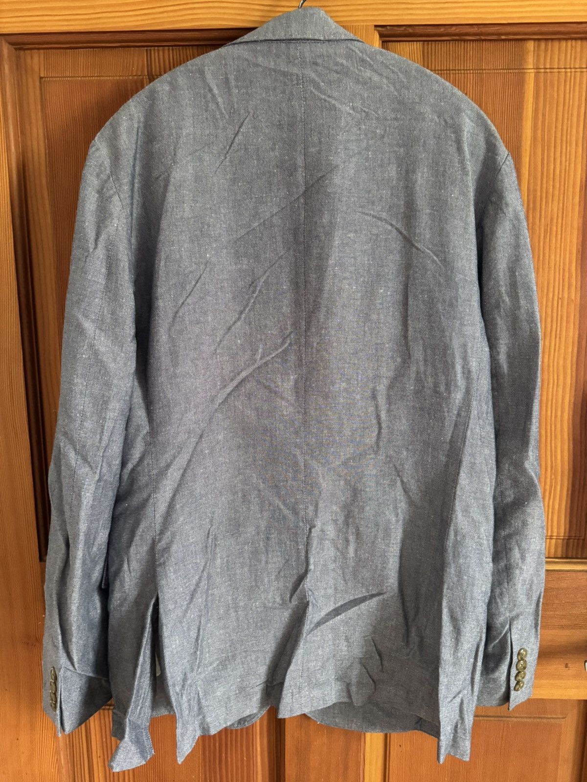 Banana Republic Lightweight Blue Jacket Size 38R - 2 Thumbnail
