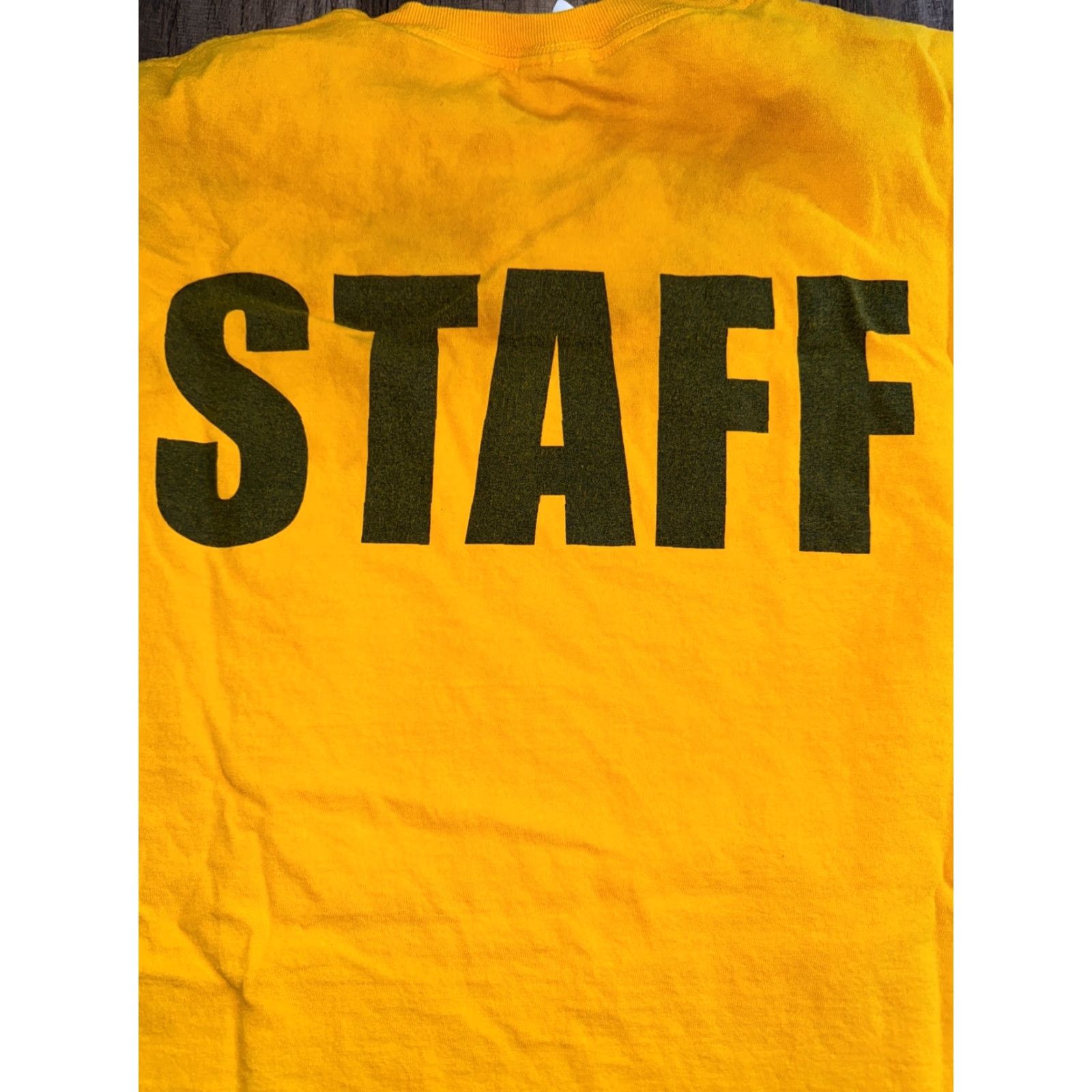 Fruit Of The Loom VINTAGE Karate Dragon T-Shirt Yellow M Mens Lightweight Fruit of the Loom 19x27 Regular Medium Size US M / EU 48-50 / 2 - 5 Thumbnail