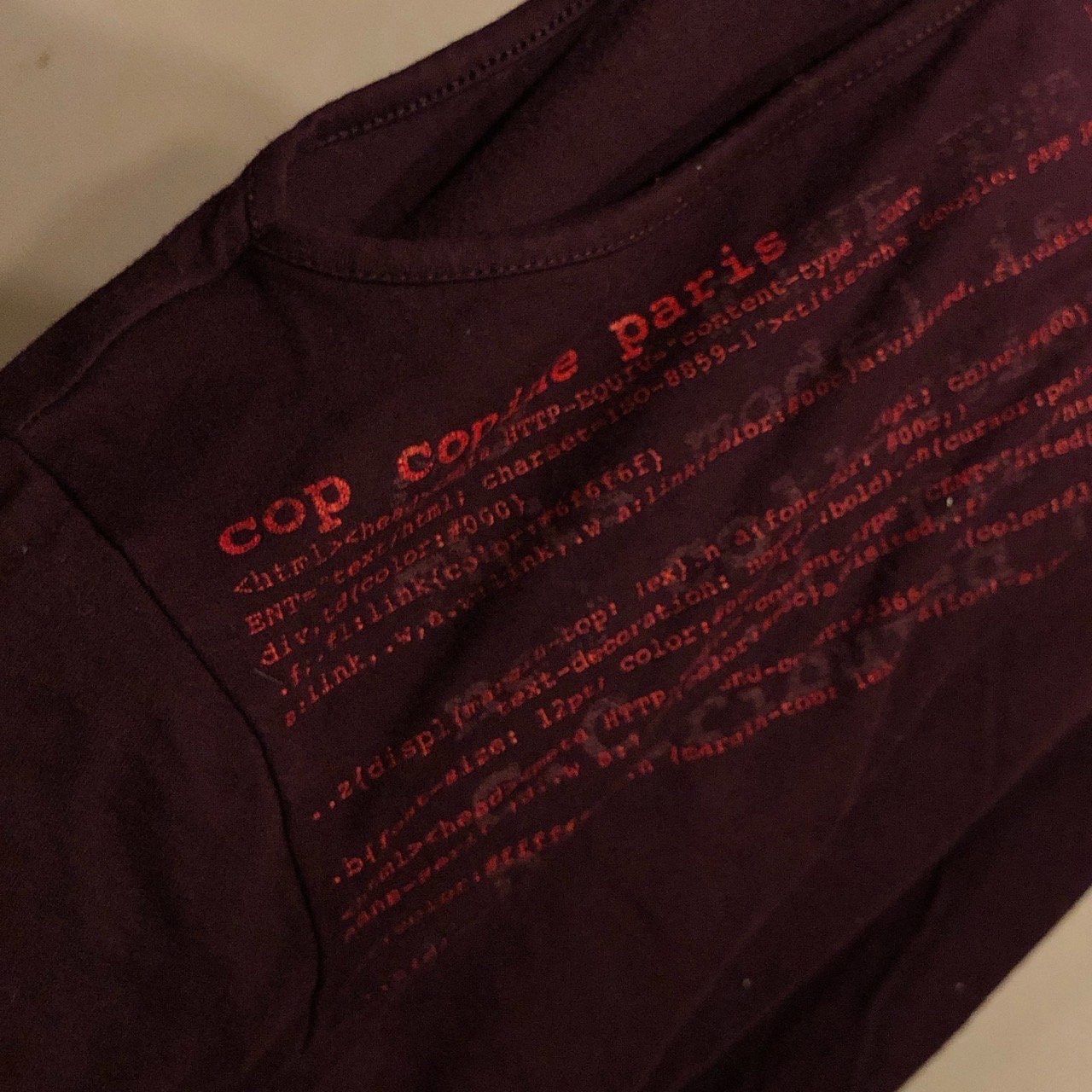 Cop Copine The Cop Copine Hacker Code Top Size ONE SIZE - 5 Thumbnail