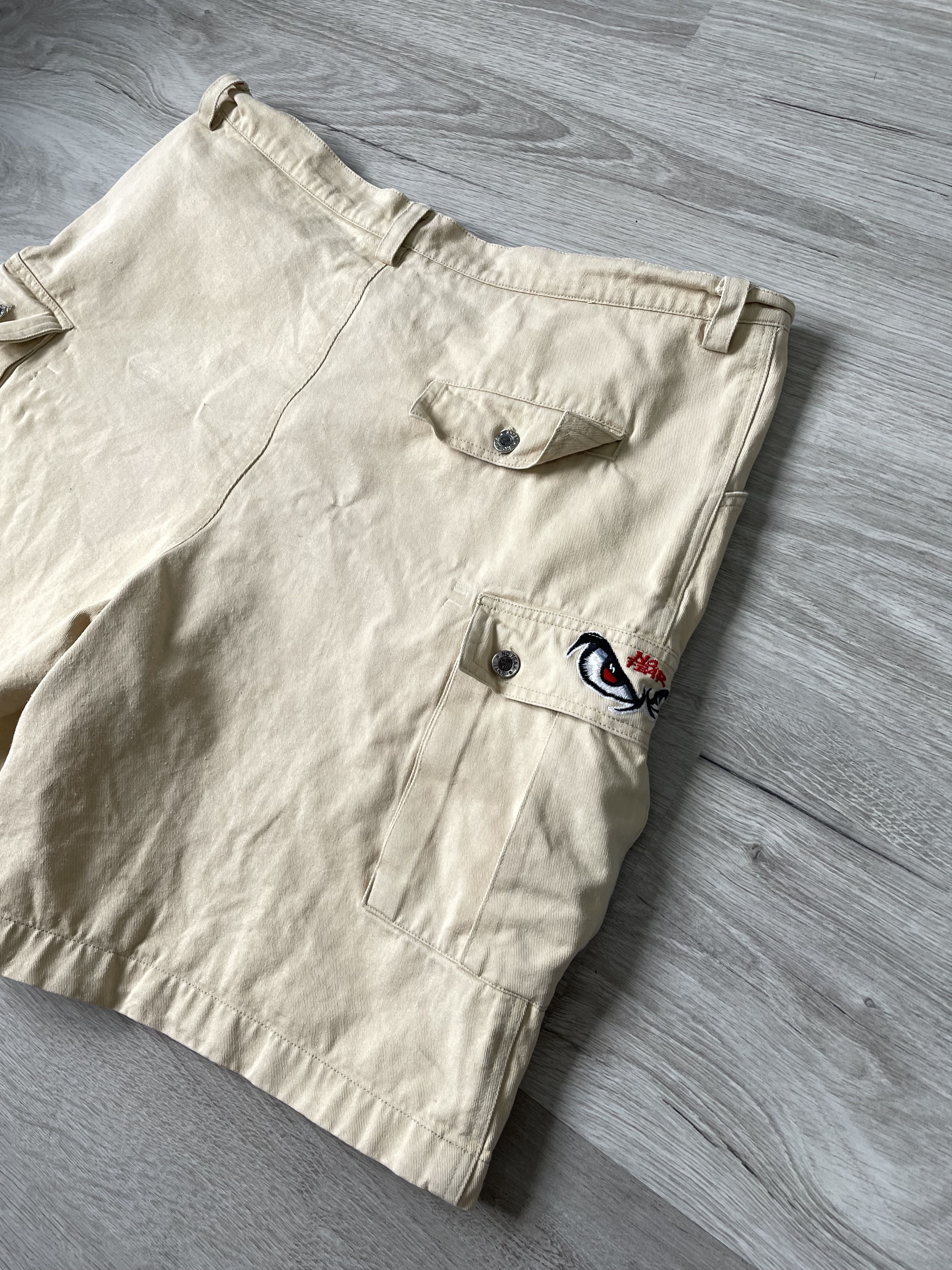 No Fear × Vintage MENS CASUAL RARE CARGO SHOTRS NO FEAR Size US 34 / EU 50 - 10 Thumbnail