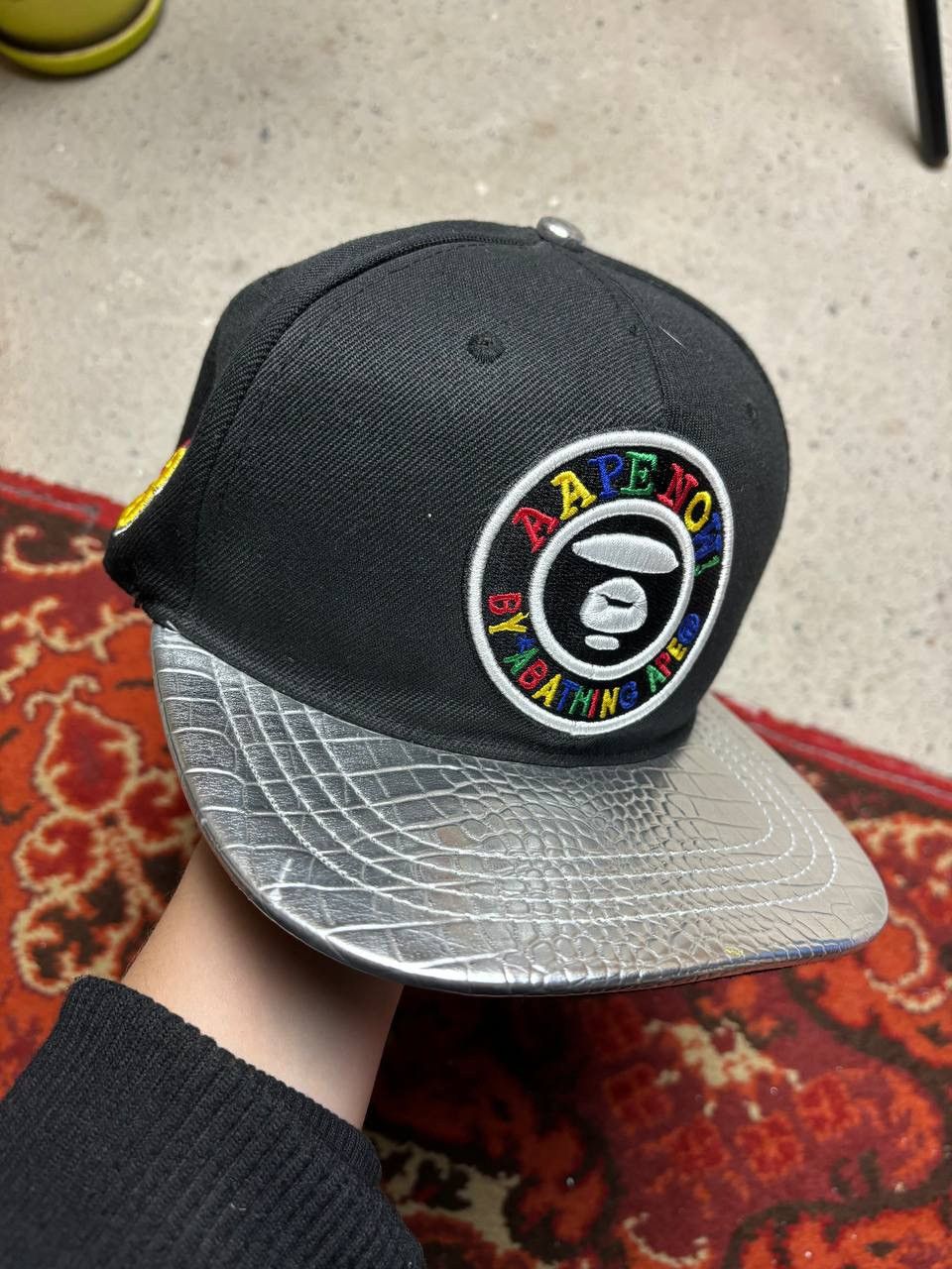 Japanese Brand × Vintage Vintage Y2K AApenow By Abathing Ape Syle Japanese Rap Cap Size ONE SIZE - 1 Thumbnail