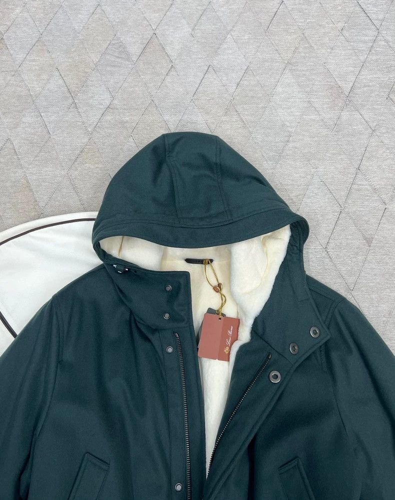 Loro Piana LORO PIANA A coat made of sheep and mink fur Size US L / EU 52-54 / 3 - 4 Thumbnail