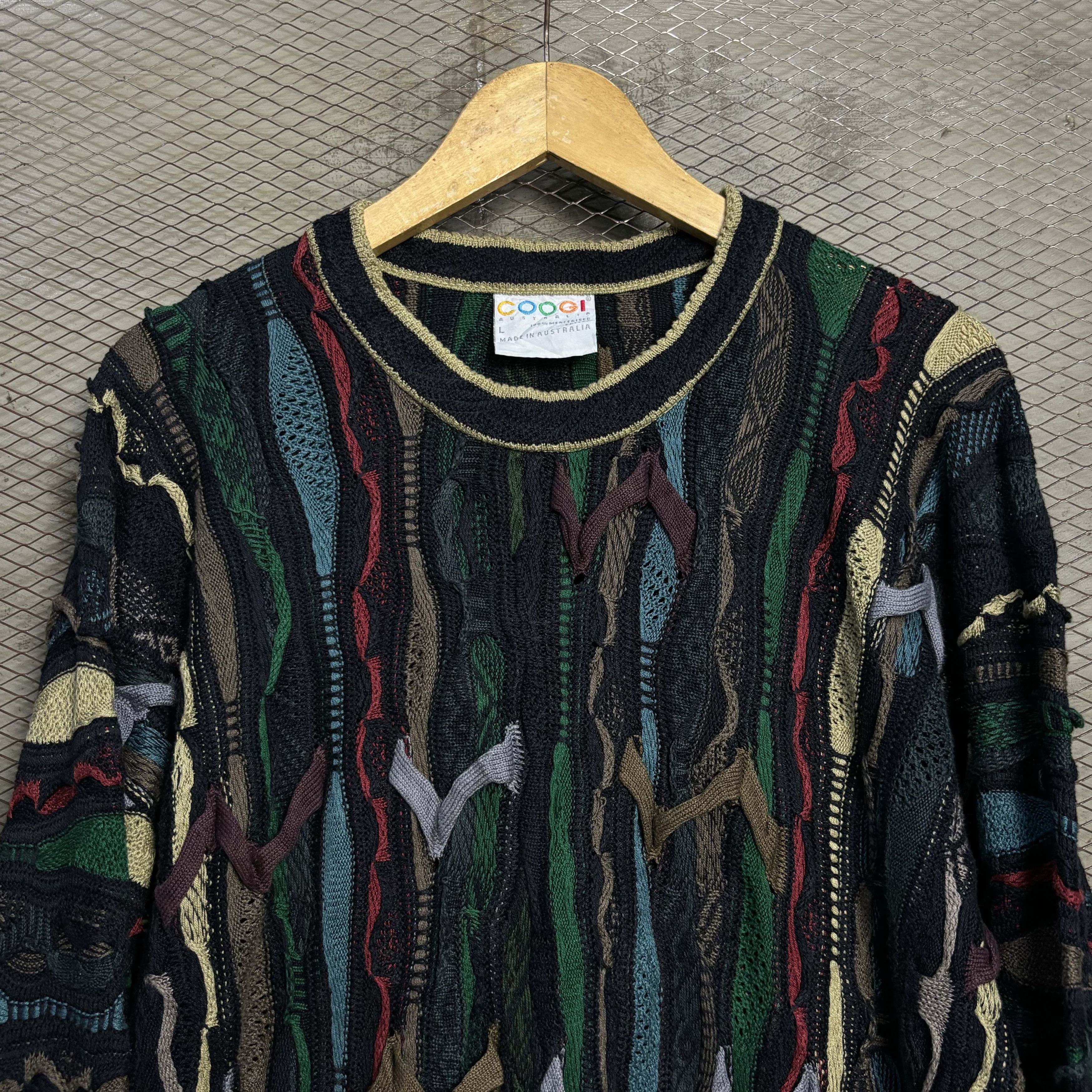 Coogi Vintage Coogi 3d Knit Sweater Size US L / EU 52-54 / 3 - 3 Thumbnail