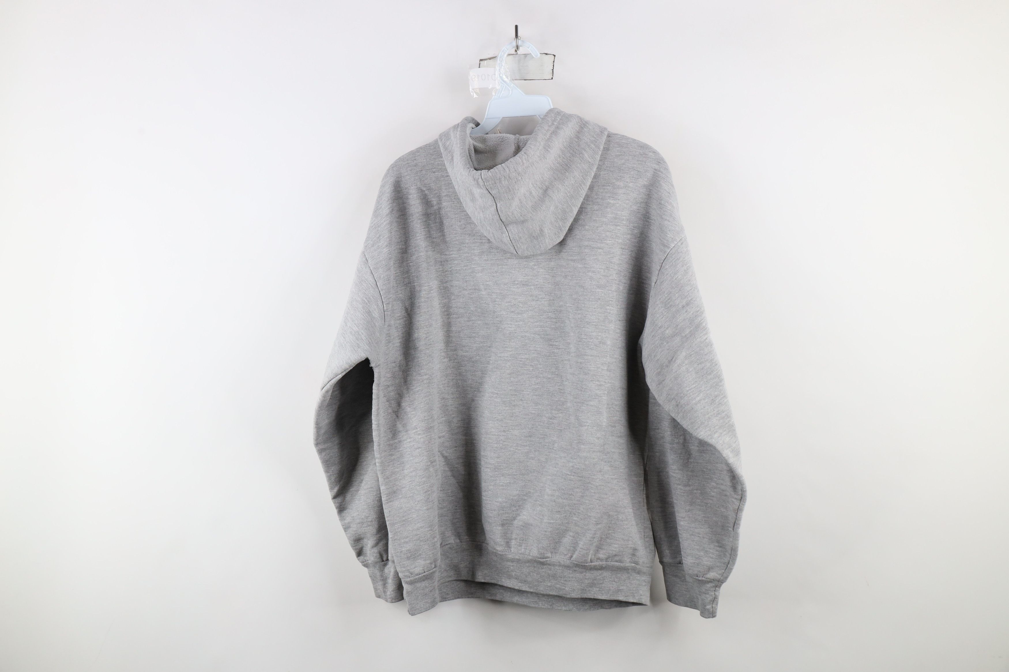 Vintage Vintage 90s University of Michigan Hoodie Sweatshirt Gray Size US M / EU 48-50 / 2 - 11 Thumbnail