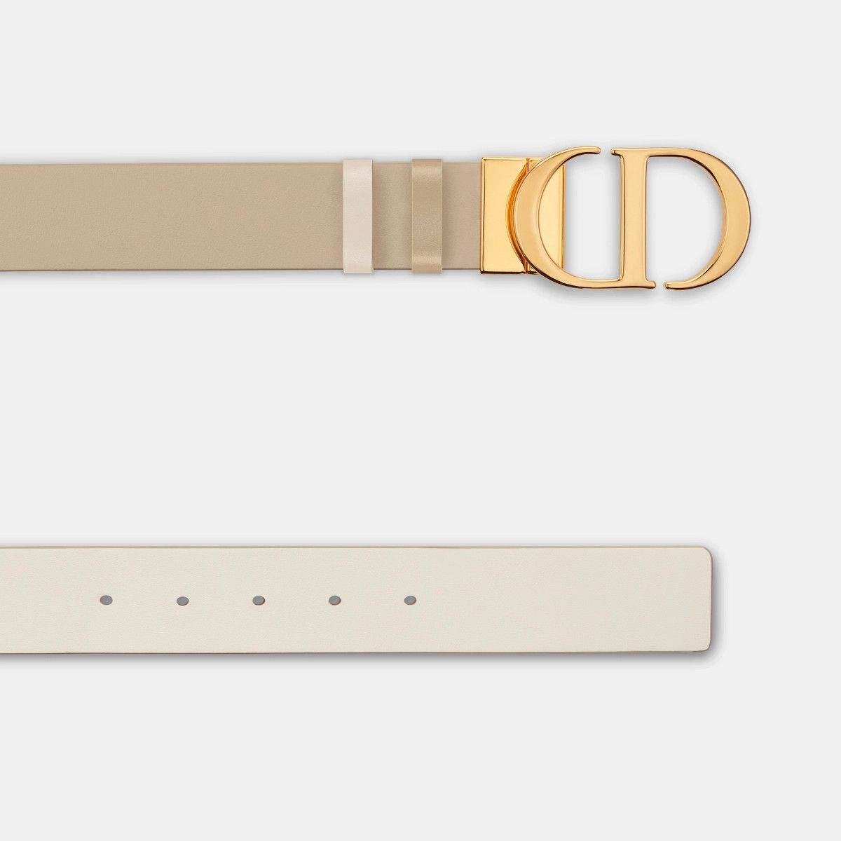 Dior o1bcso1str0126 Size:OS/30 Montaigne Reversible Belt in Beige Size ONE SIZE - 3 Thumbnail
