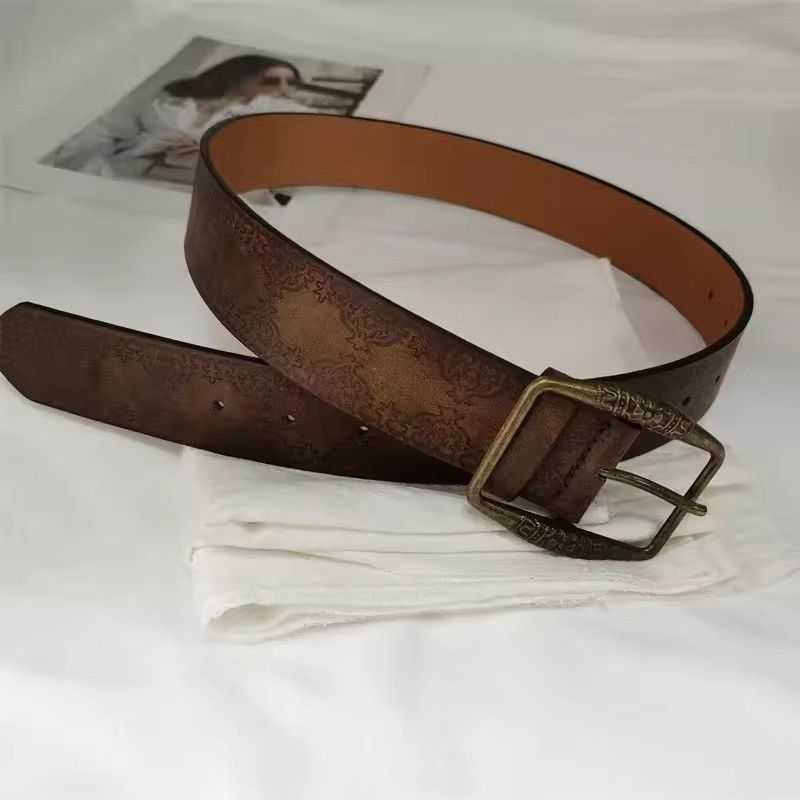 Other Pattern Buckle Pin Belt Size ONE SIZE - 4 Thumbnail
