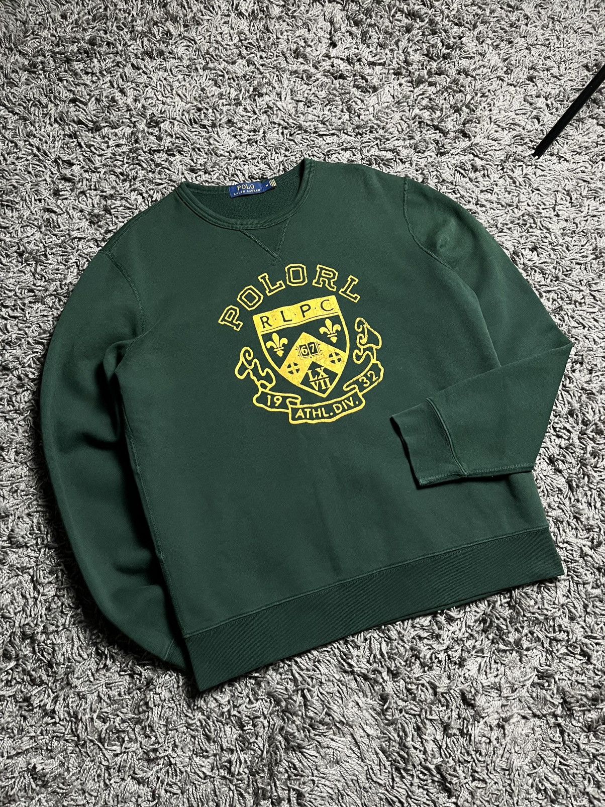 Ralph Lauren Polo Ralph Lauren RLPC 1967 Athl. Div. College Sweatshirt Size US M / EU 48-50 / 2 - 1 Thumbnail