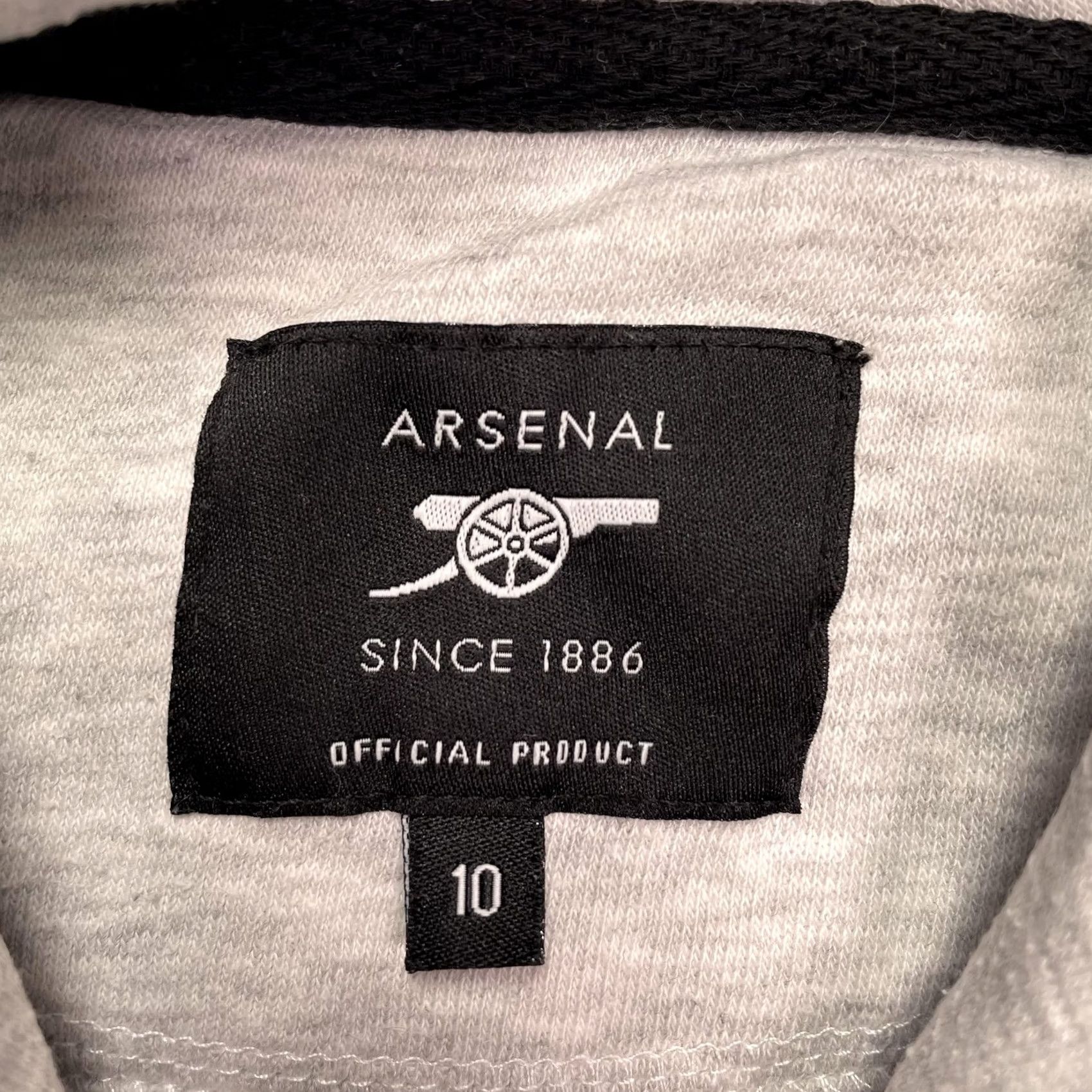 Vintage Arsenal Hoodie Mens XL Gray AFC Letter Graphic Fleece Pullover Soccer Size US XL / EU 56 / 4 - 3 Thumbnail