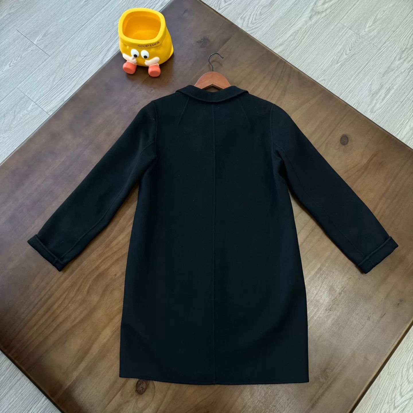 Max Mara MaxMara black cashmere coat 34 like new Size XS / US 0-2 / IT 36-38 - 2 Thumbnail