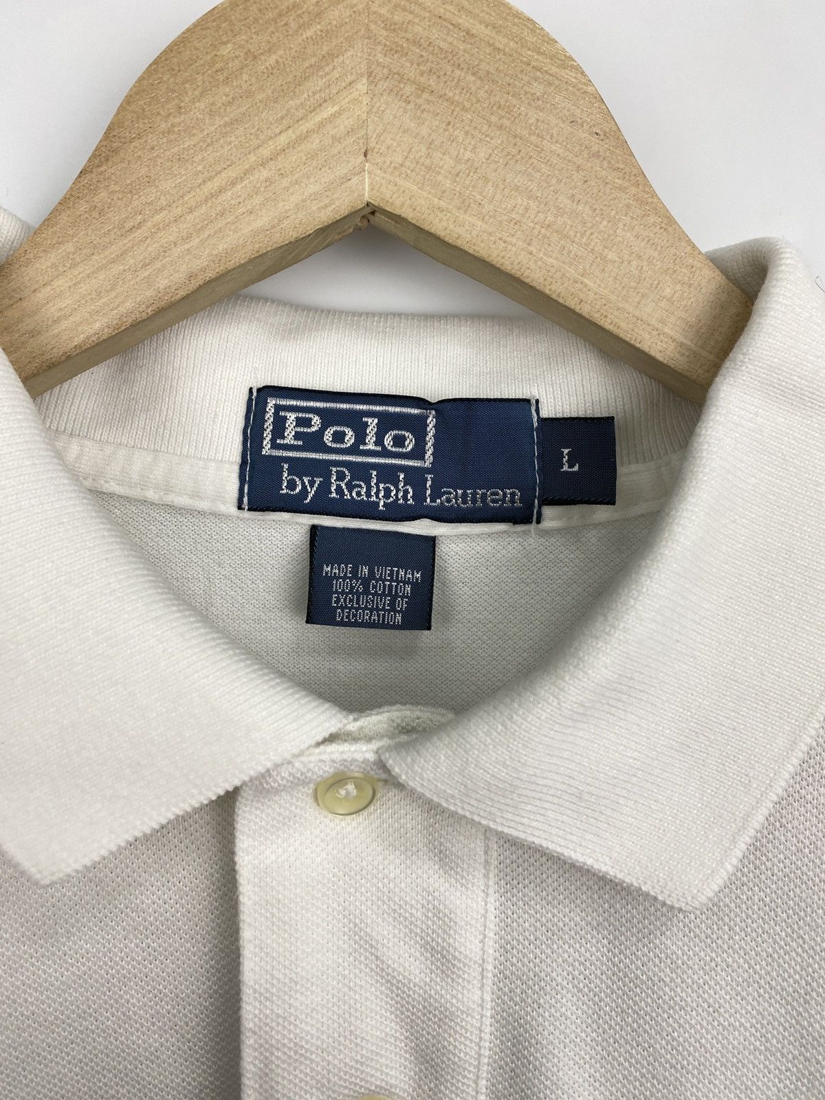 Polo Ralph Lauren 🇺🇸 Vintage 90s Polo Ralph Lauren Polo T-Shirt Rare Retro Hype Size US L / EU 52-54 / 3 - 5 Thumbnail
