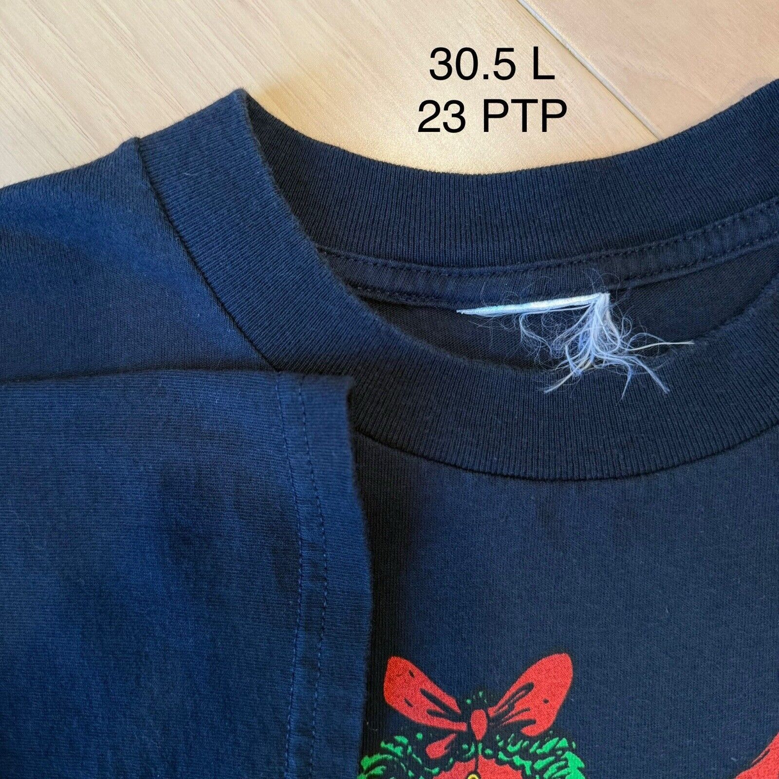 Vintage The Grinch Who Stole Christmas Vintage Shirt XL Navy 90s Size US XL / EU 56 / 4 - 6 Thumbnail