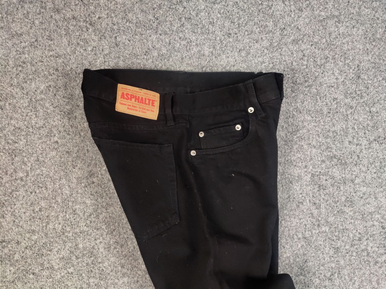 Asphalt Vintage Asphalte le ultime Selvedge Japan Style Denim Jeans Size US 30 / EU 46 - 10 Thumbnail