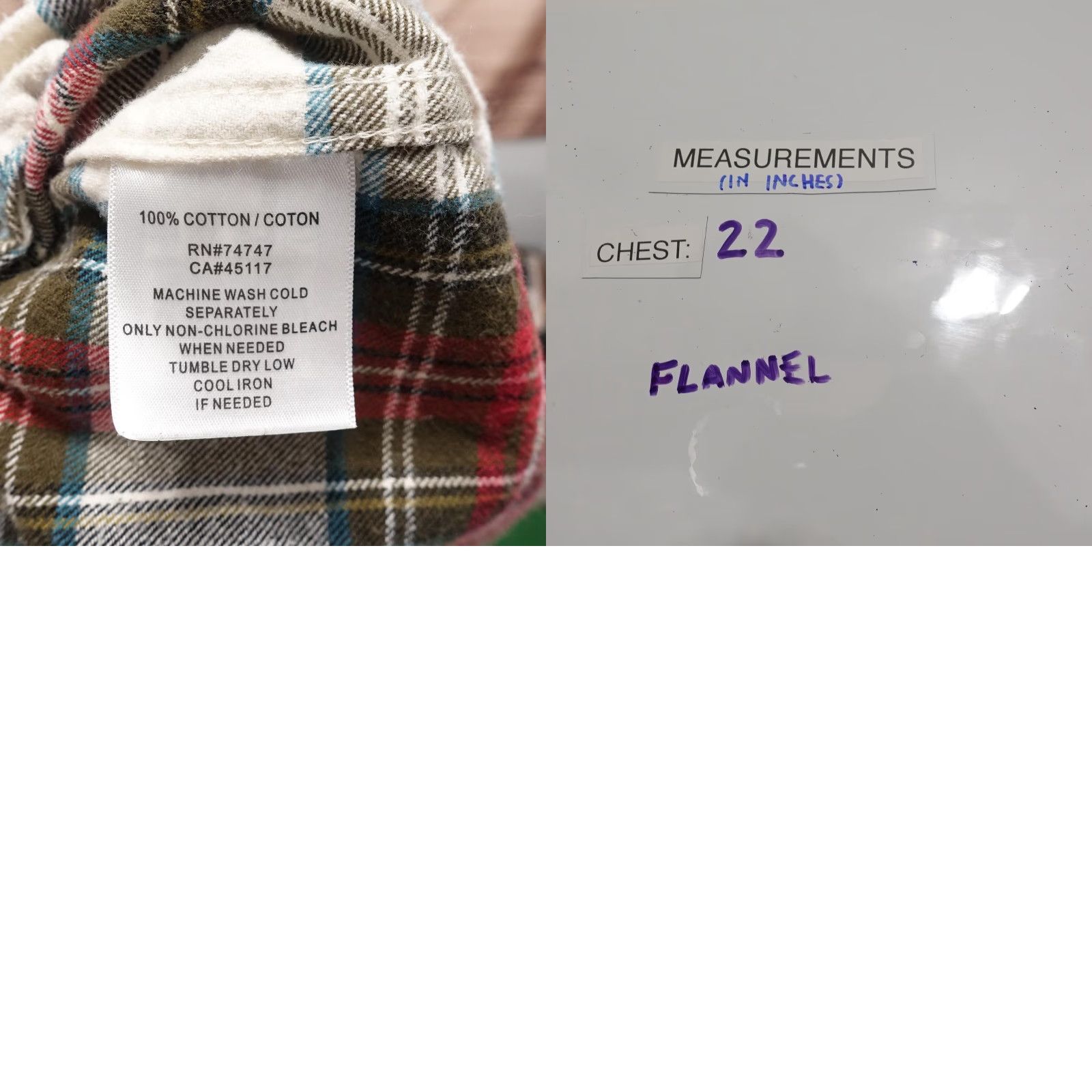 Vintage VINTAGE RedHead Mens Flannel Shirt Medium Long Sleeve Plaid Cotton Outdoors Men Size US M / EU 48-50 / 2 - 8 Thumbnail